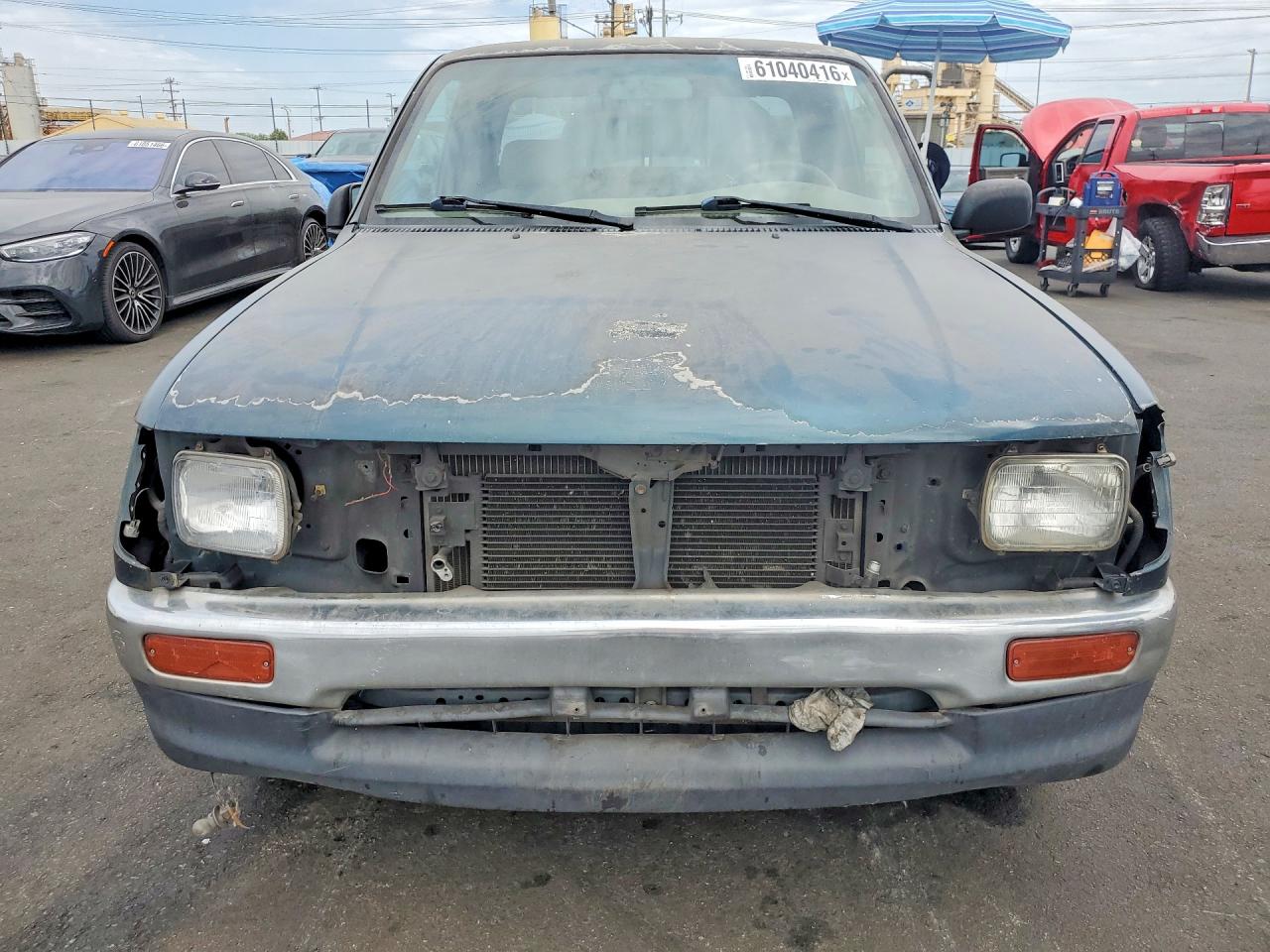 1996 Toyota Tacoma Xtracab Green vin: 4TAVL52N9TZ122032
