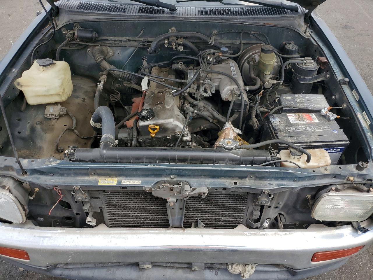 1996 Toyota Tacoma Xtracab Green vin: 4TAVL52N9TZ122032