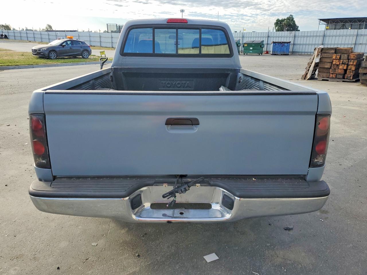 1997 Toyota Tacoma Xtracab Gray vin: 4TAVL52N9VZ256963