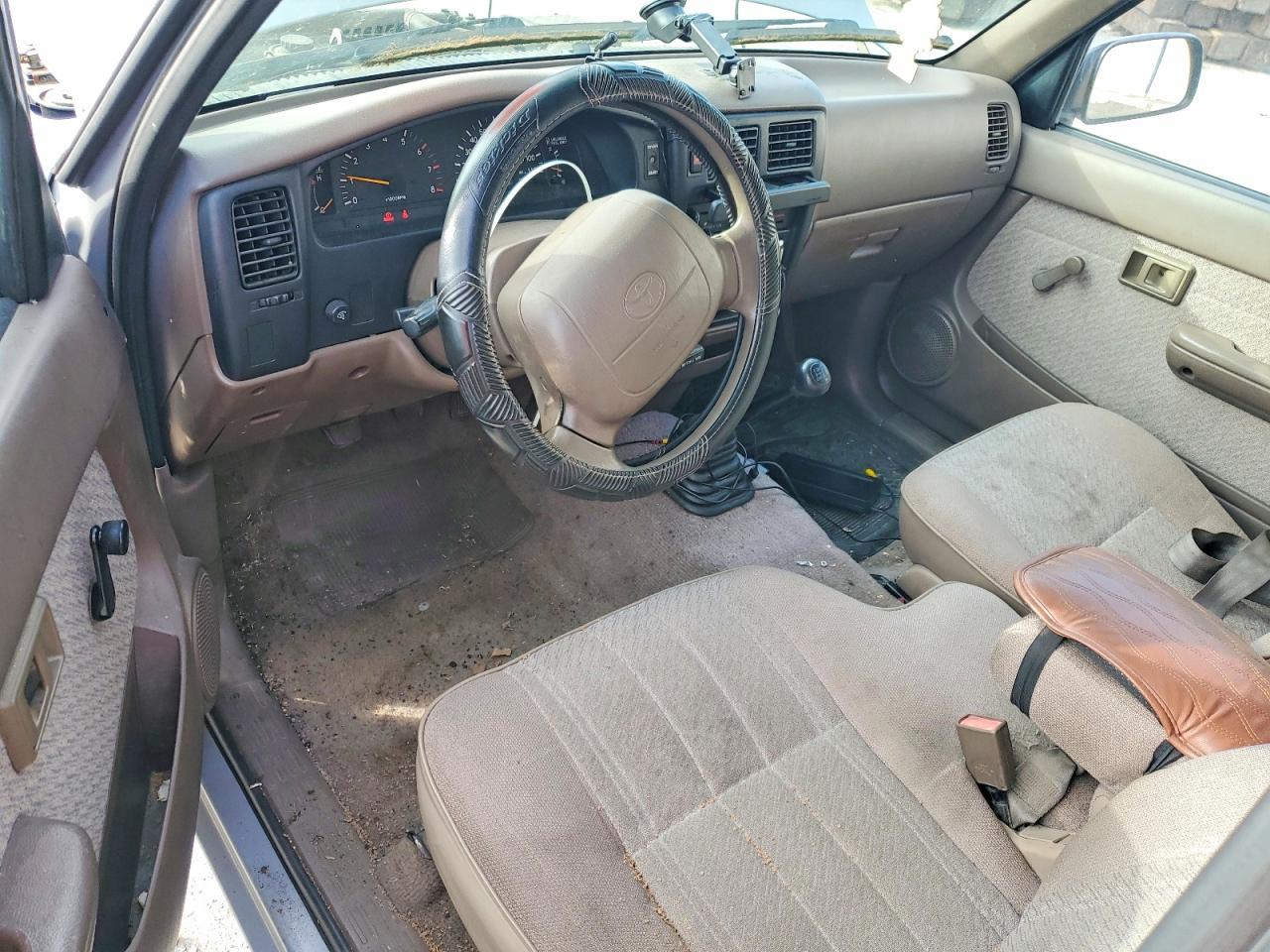 1997 Toyota Tacoma Xtracab Gray vin: 4TAVL52N9VZ256963