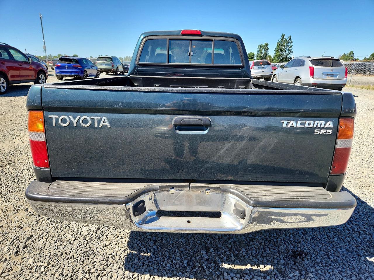 1998 Toyota Tacoma Xtracab Green vin: 4TAVL52N9WZ086332