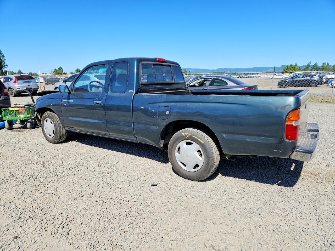 1998 Toyota Tacoma Xtracab Green vin: 4TAVL52N9WZ086332