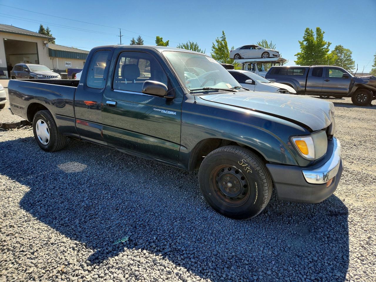 1998 Toyota Tacoma Xtracab Green vin: 4TAVL52N9WZ086332
