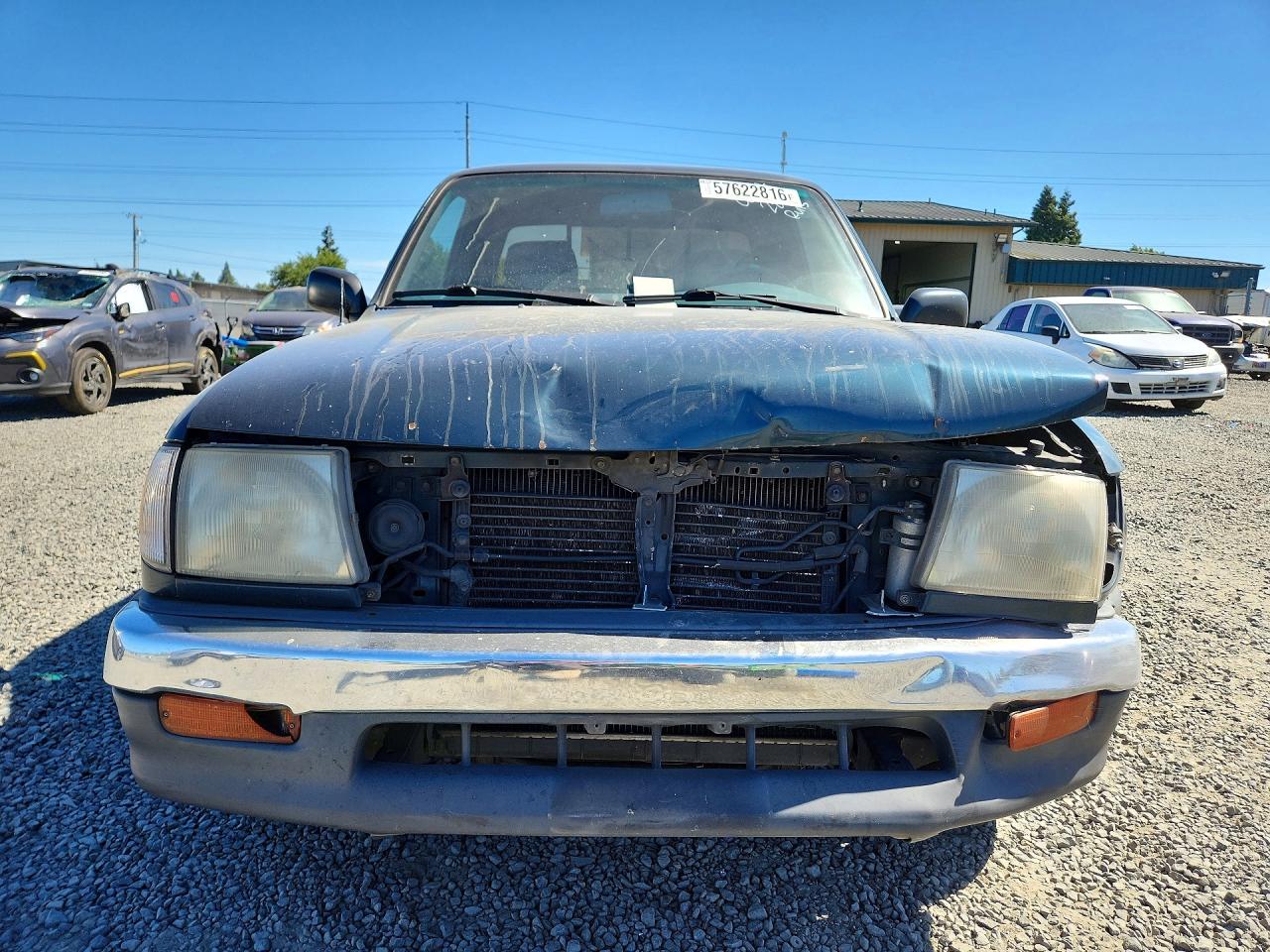 1998 Toyota Tacoma Xtracab Green vin: 4TAVL52N9WZ086332