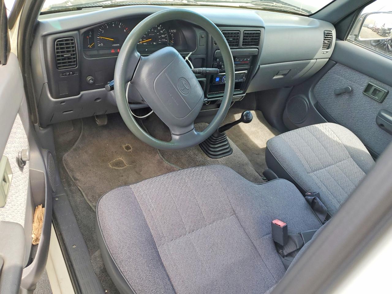 1996 Toyota Tacoma Xtracab White vin: 4TAVL52NXTZ091261