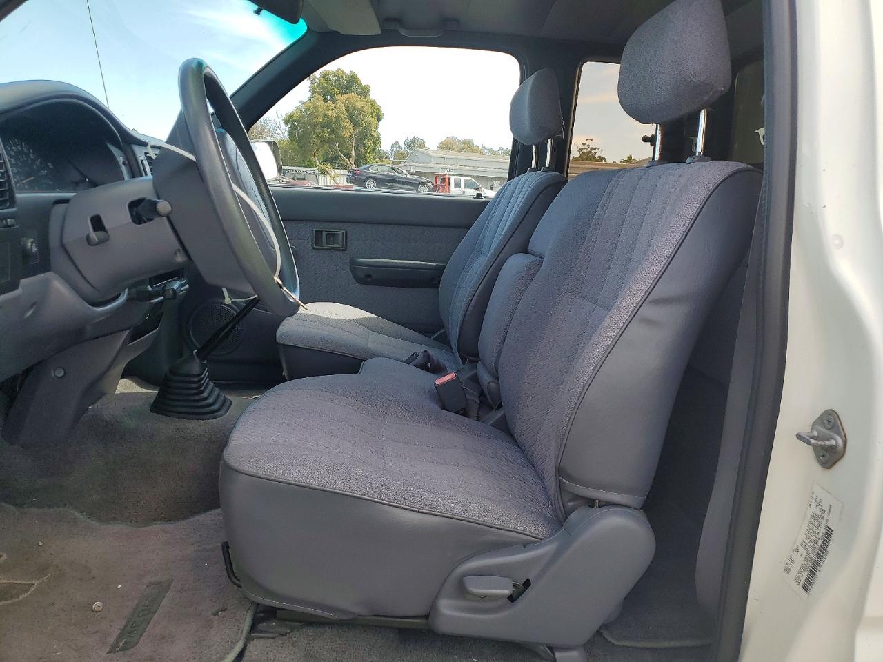 1996 Toyota Tacoma Xtracab White vin: 4TAVL52NXTZ091261