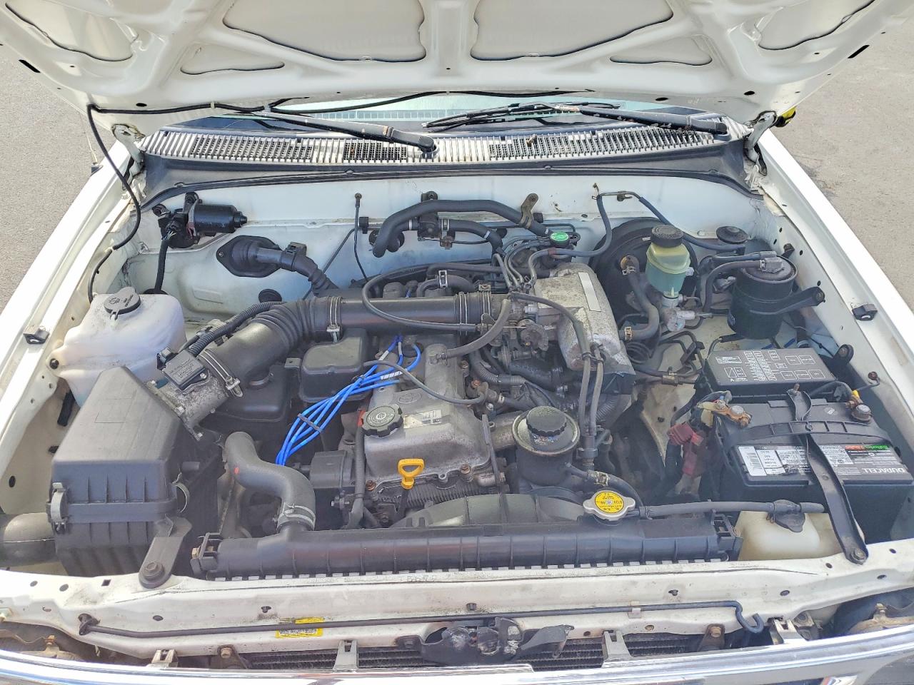 1996 Toyota Tacoma Xtracab White vin: 4TAVL52NXTZ091261