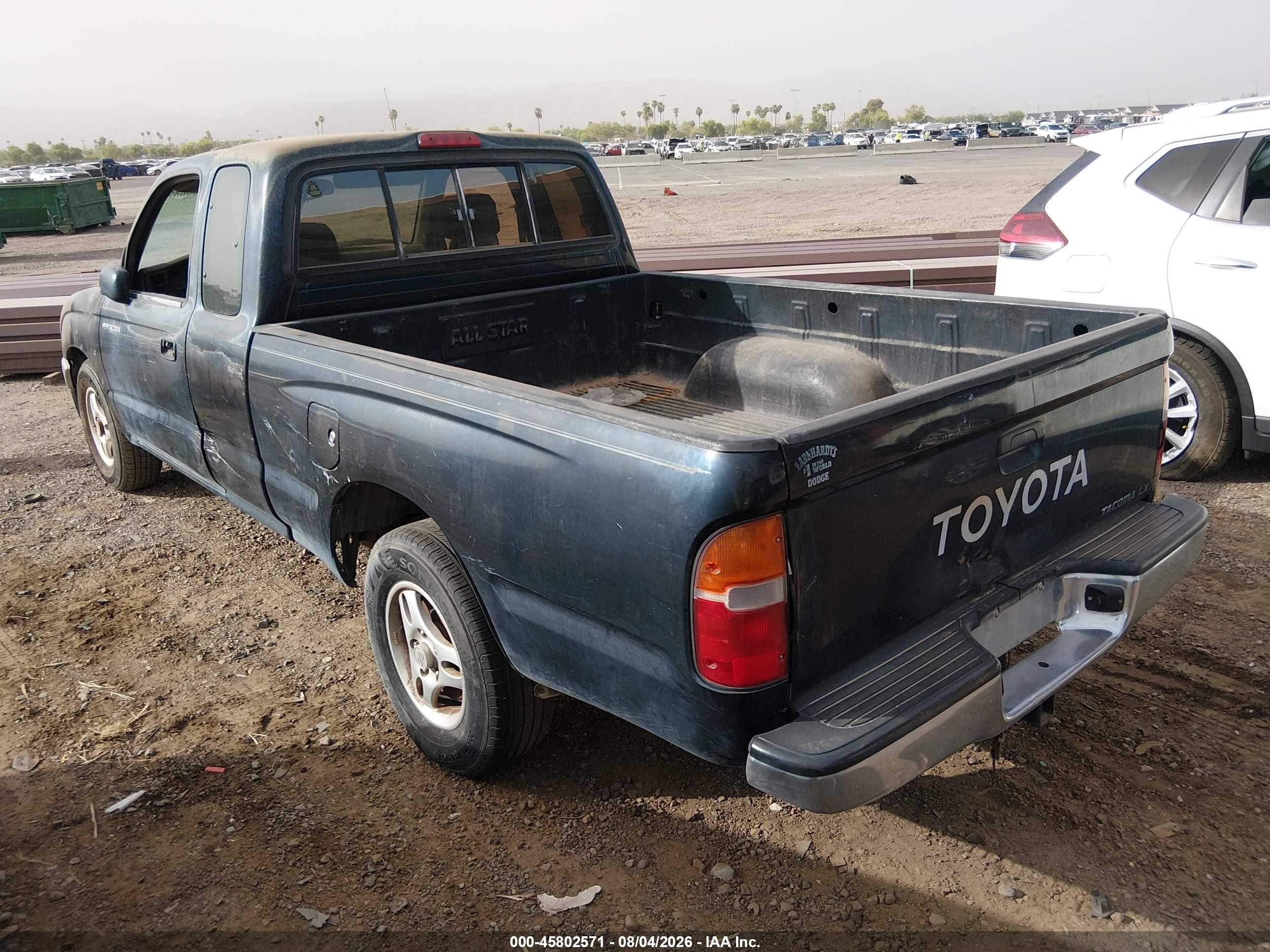 1997 Toyota Tacoma   Black vin: 4TAVL52NXVZ253800