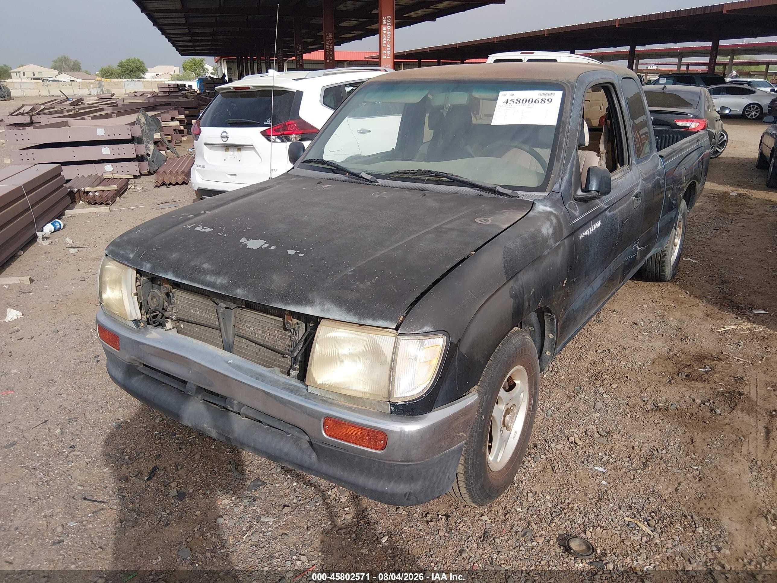 1997 Toyota Tacoma   Black vin: 4TAVL52NXVZ253800