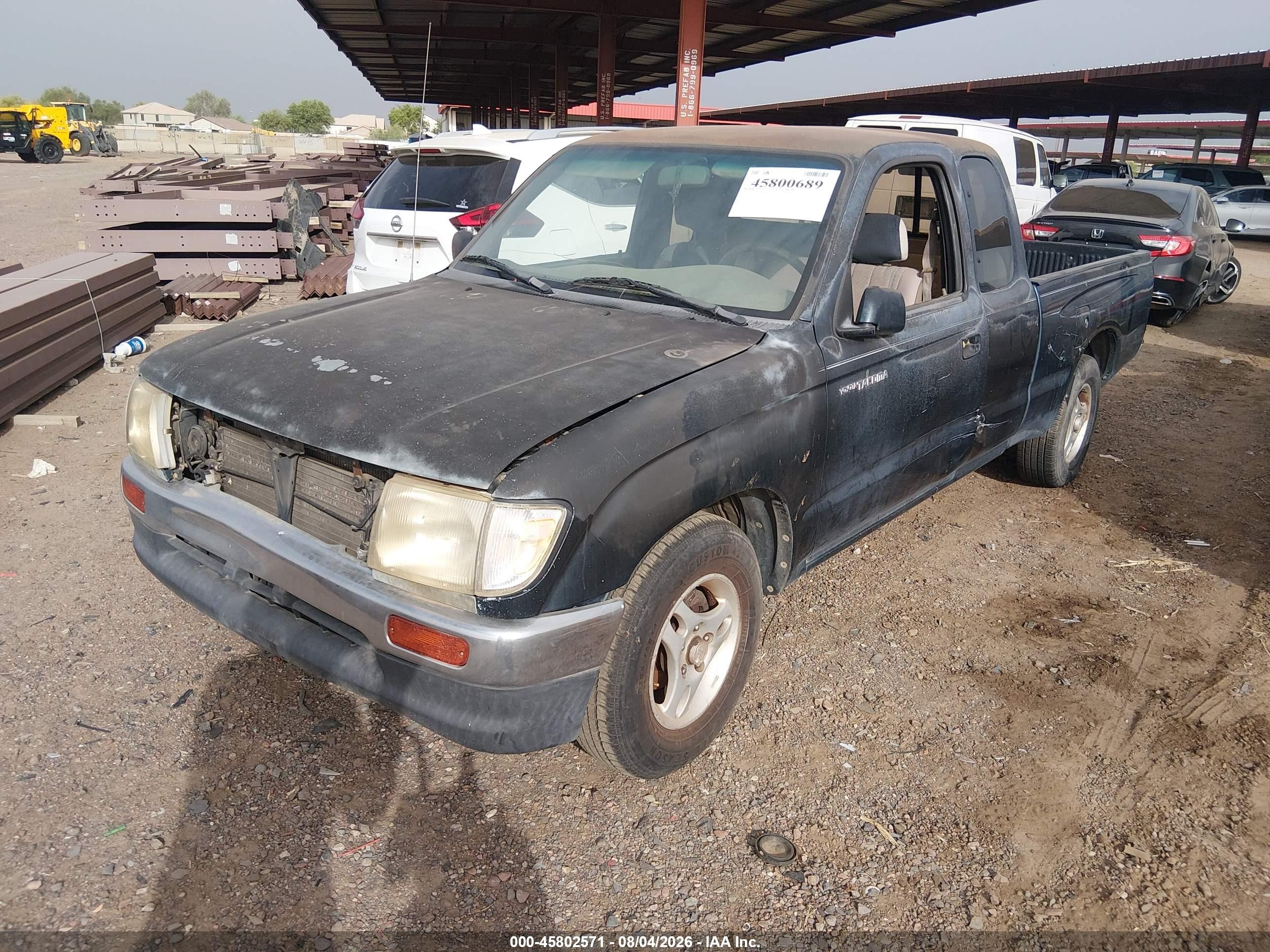 1997 Toyota Tacoma   Black vin: 4TAVL52NXVZ253800