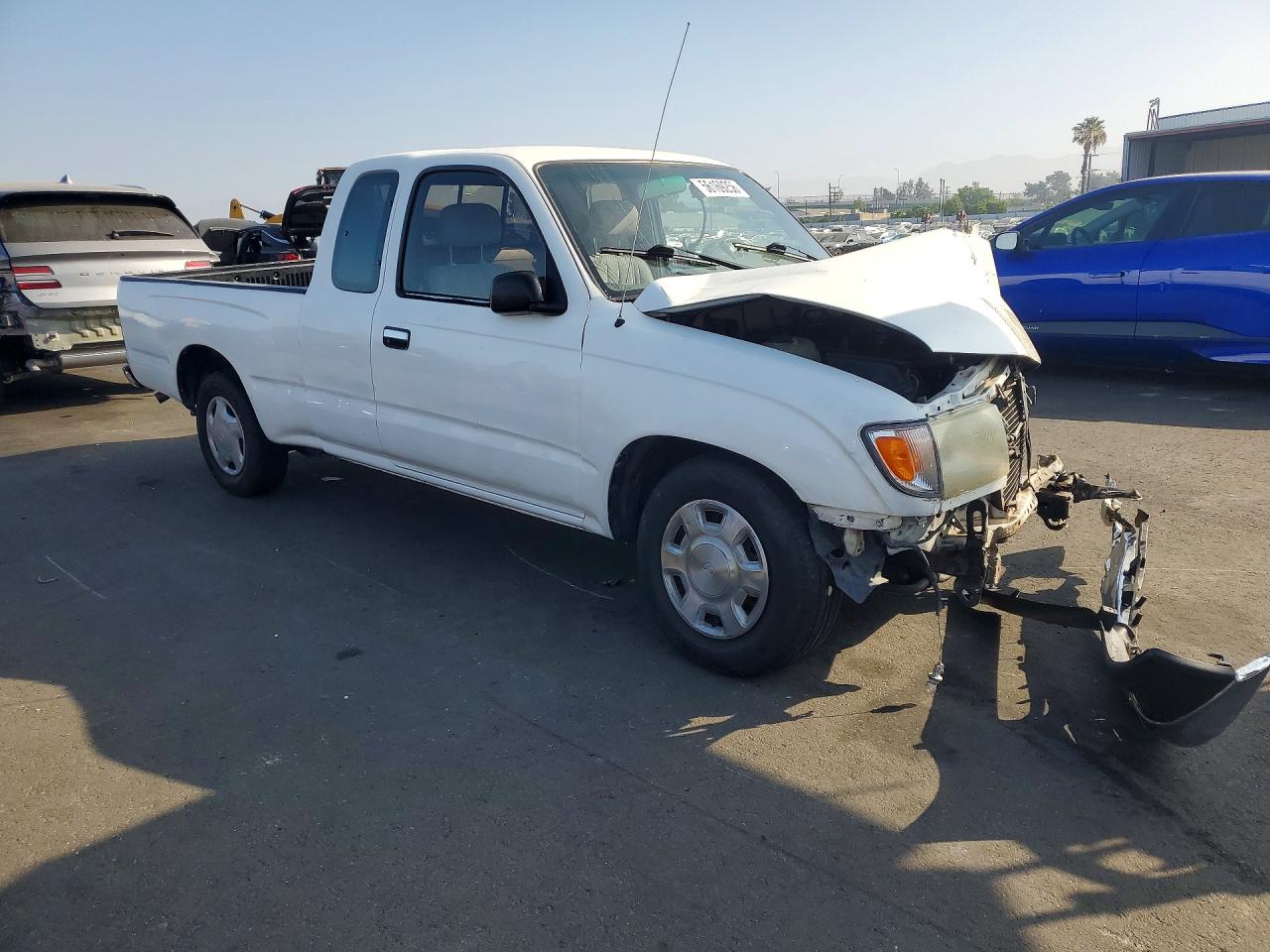 1997 Toyota Tacoma Xtracab White vin: 4TAVL52NXVZ320315