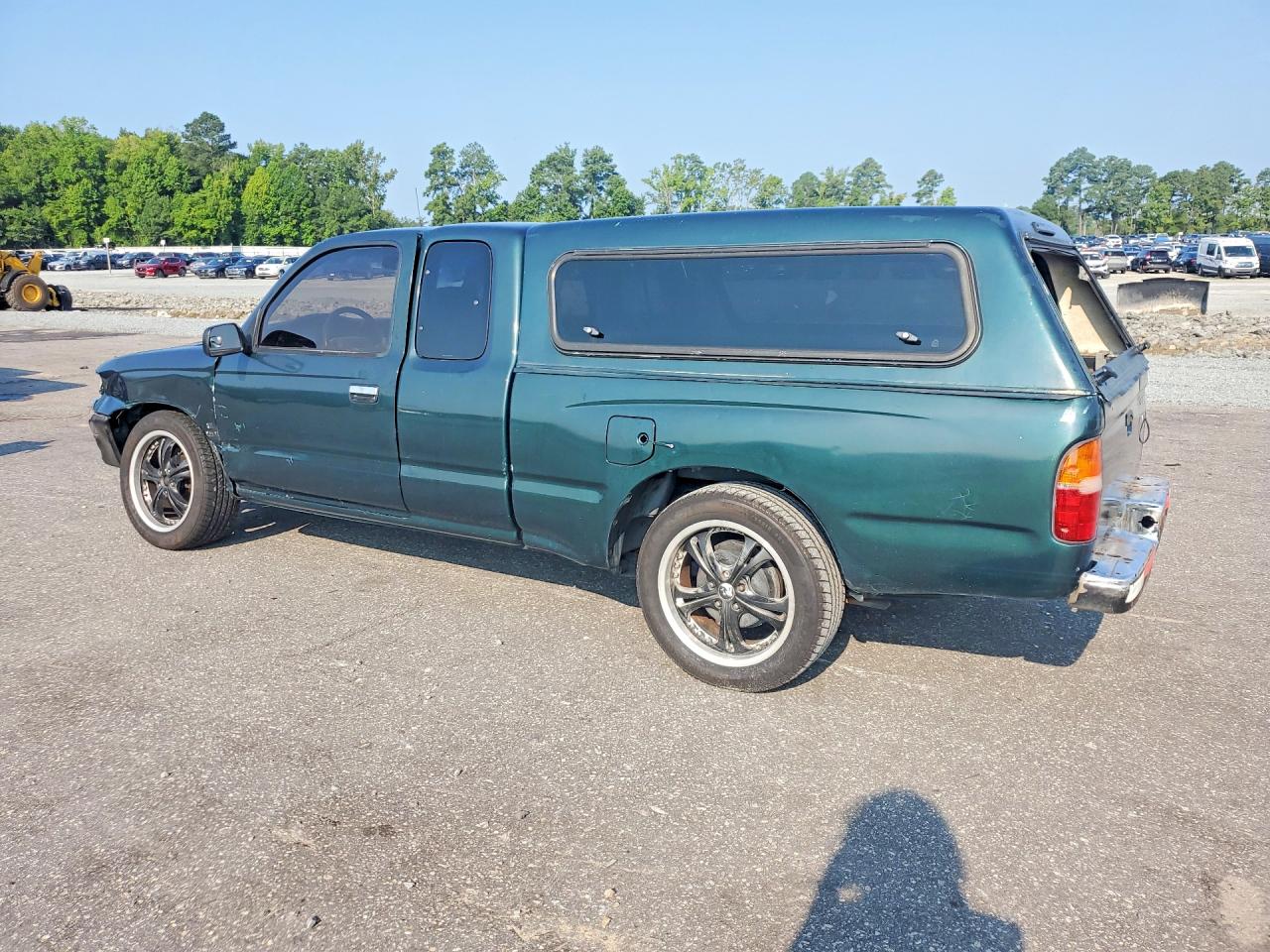 1999 Toyota Tacoma Base Green vin: 4TAVL52NXXZ411071