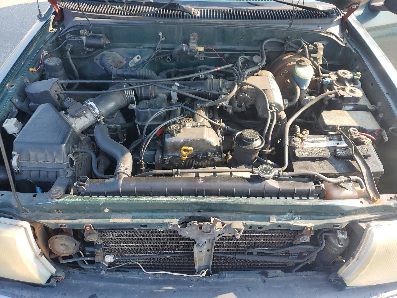 1999 Toyota Tacoma Base Green vin: 4TAVL52NXXZ411071