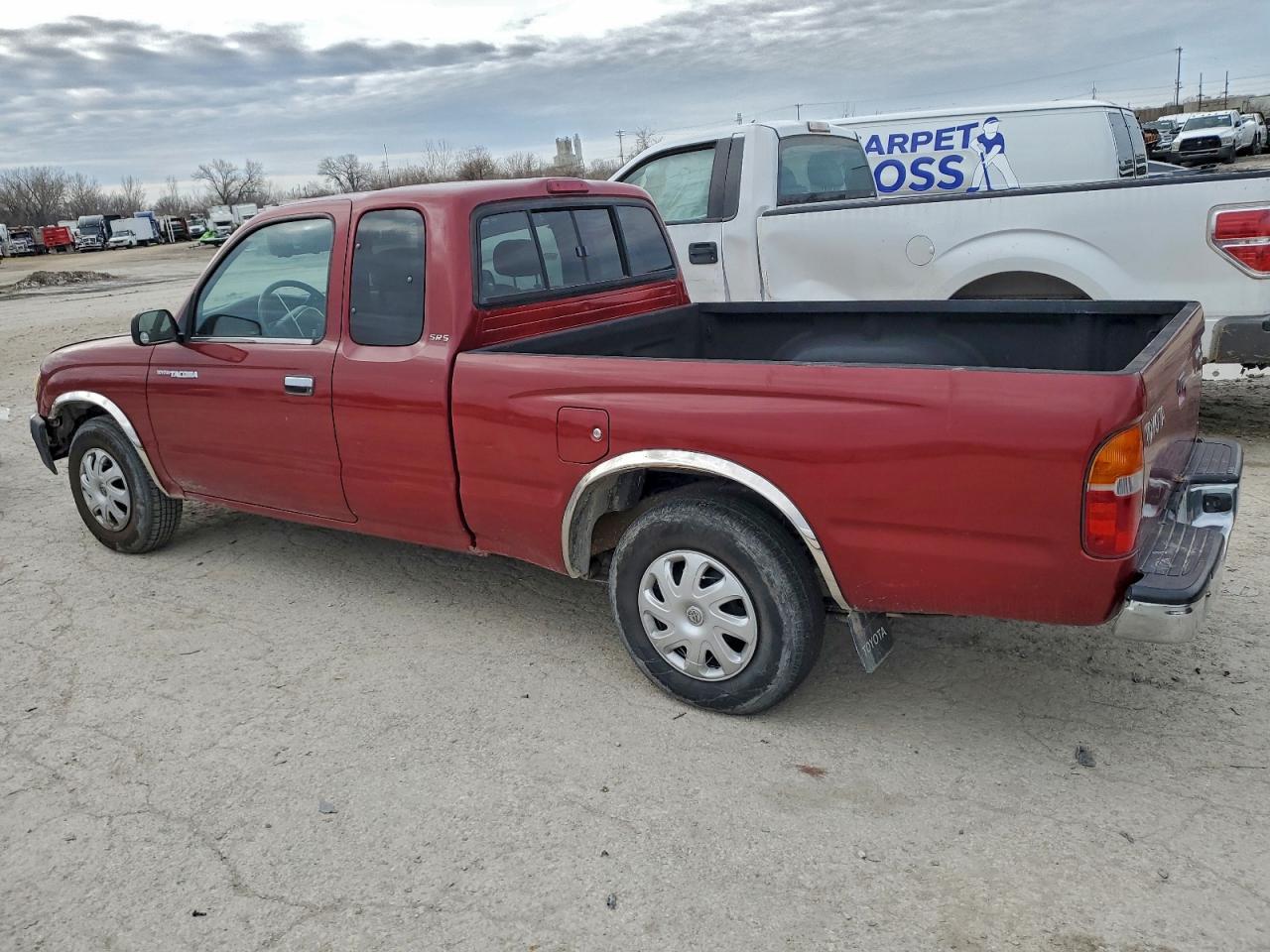 1999 Toyota Tacoma Red vin: 4TAVL52NXXZ524034