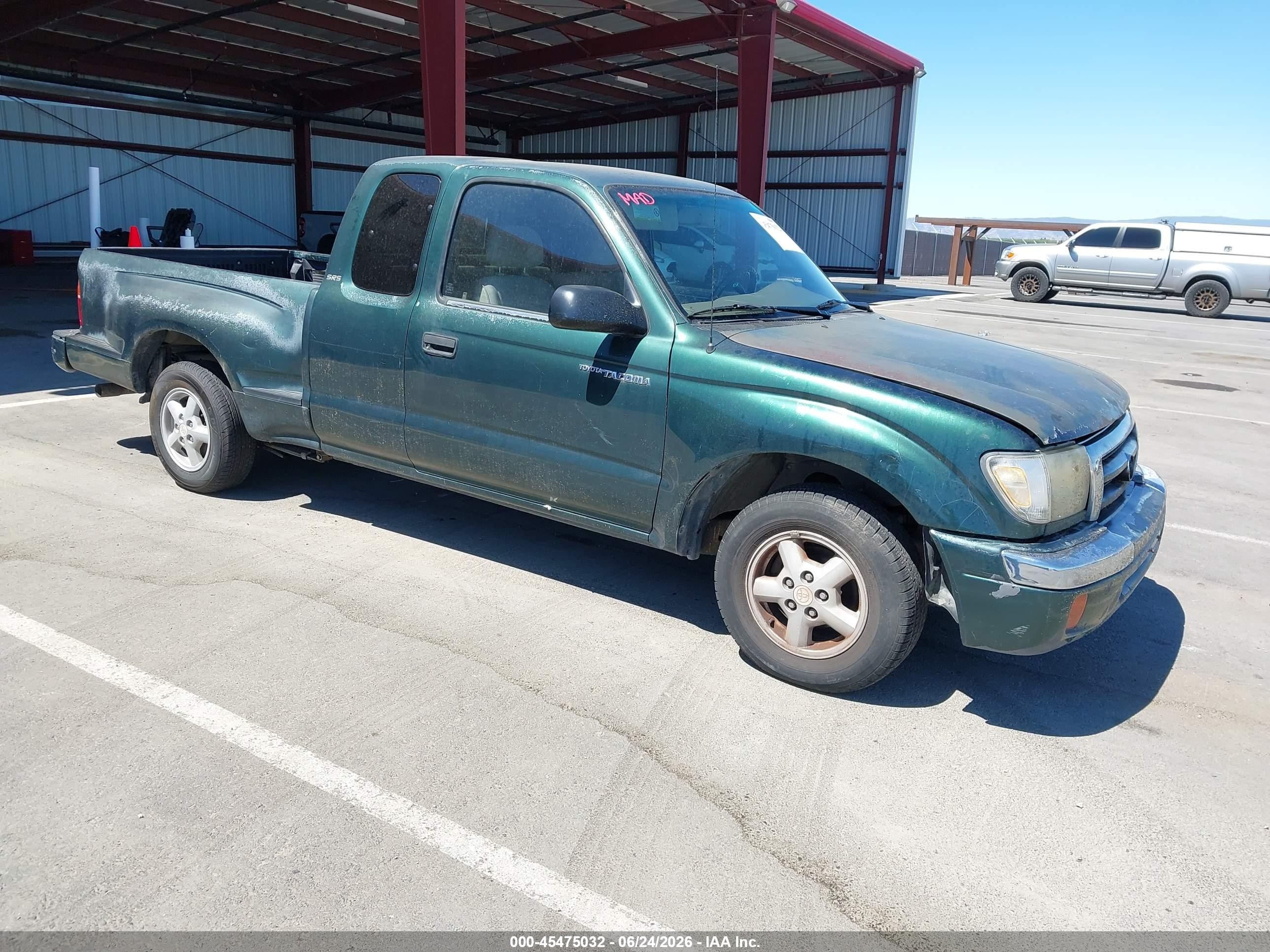 2000 Toyota Tacoma   Green vin: 4TAVL52NXYZ625754