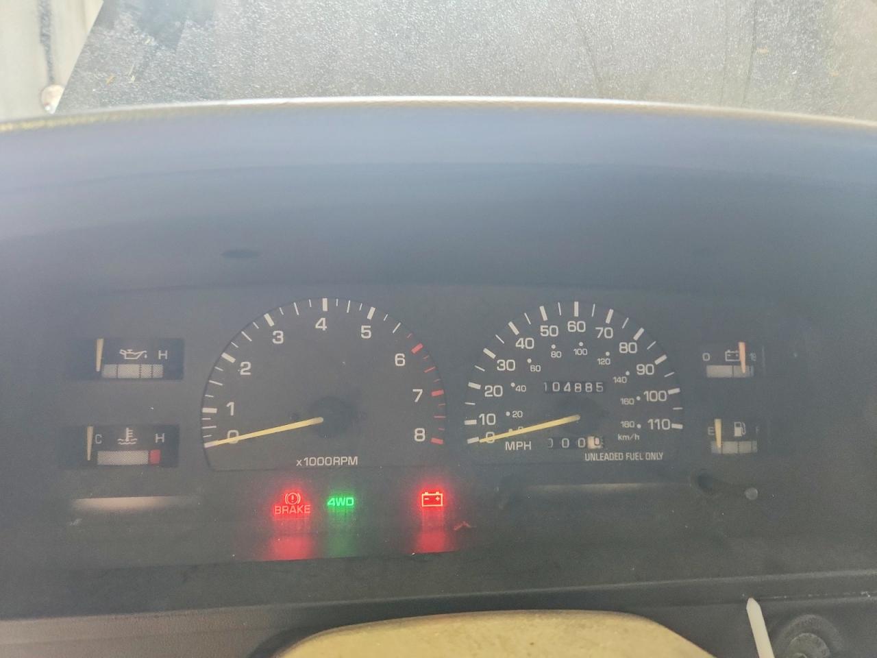 1994 Toyota Pickup Dx V6 Black vin: 4TAVN13D1RZ296162
