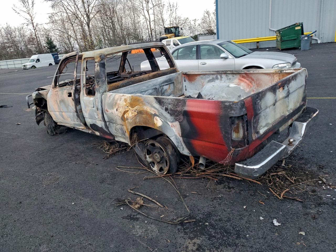 1993 Toyota Pickup 1/2 Ton Extra Long Wheelbase Dx Burn vin: 4TAVN13D5PZ128523