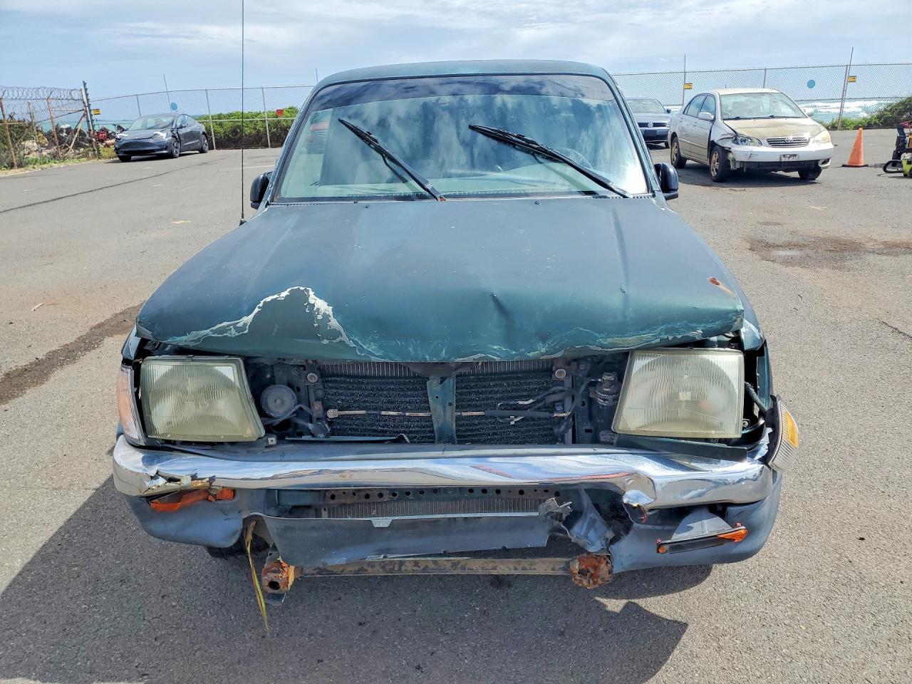 1999 Toyota Tacoma Xtracab Green vin: 4TAVN52N0XZ402311
