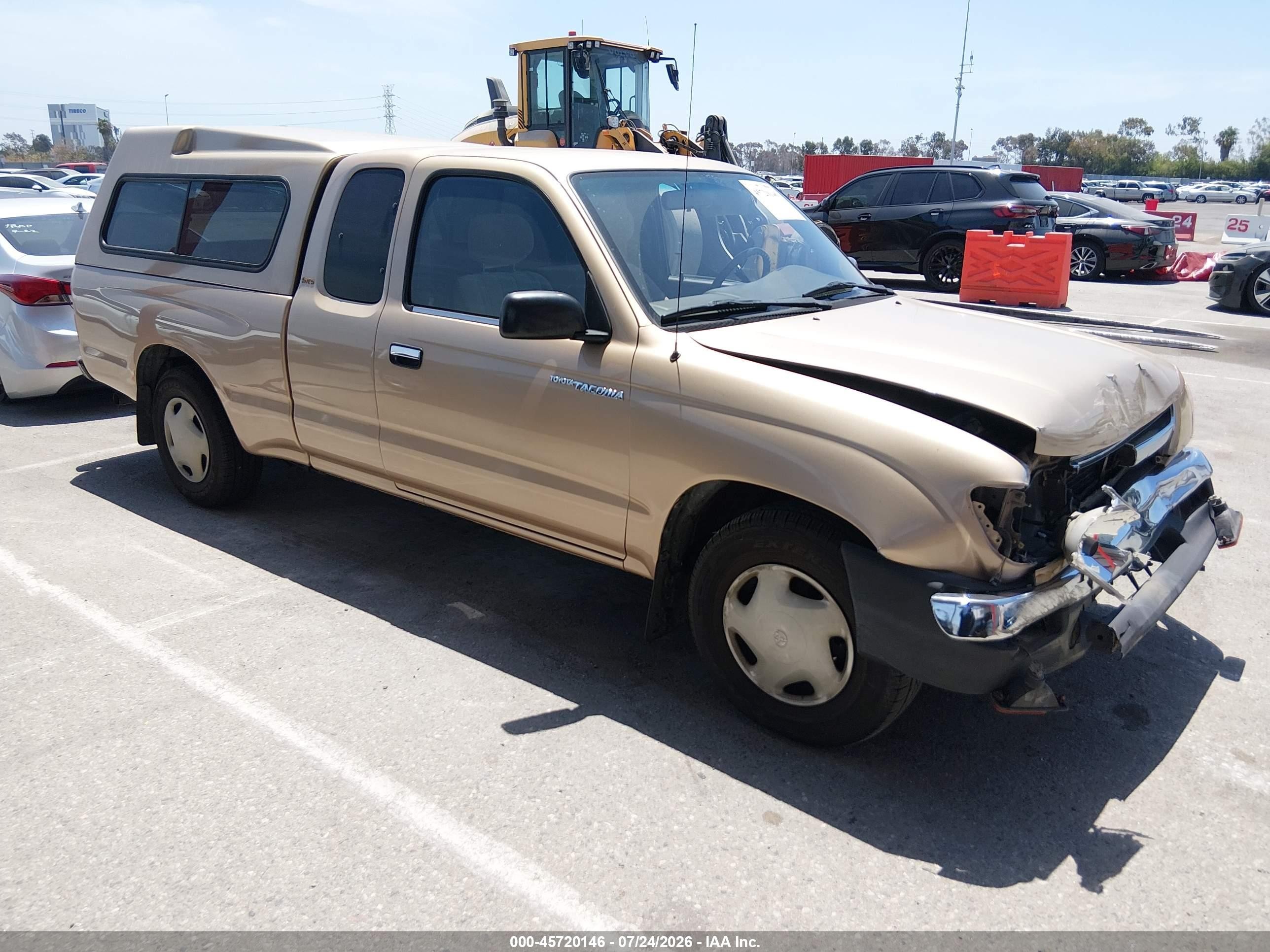 1999 Toyota Tacoma Base V6 Beige vin: 4TAVN52N1XZ440369