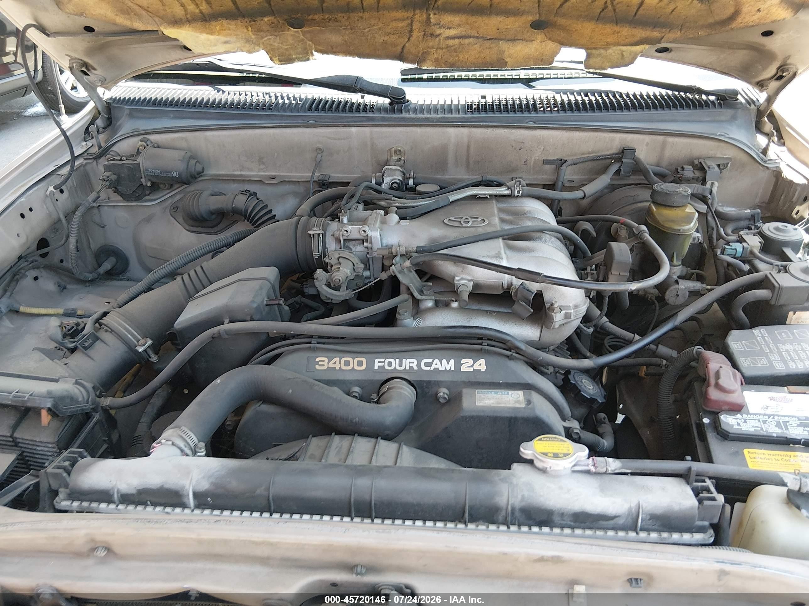 1999 Toyota Tacoma Base V6 Beige vin: 4TAVN52N1XZ440369
