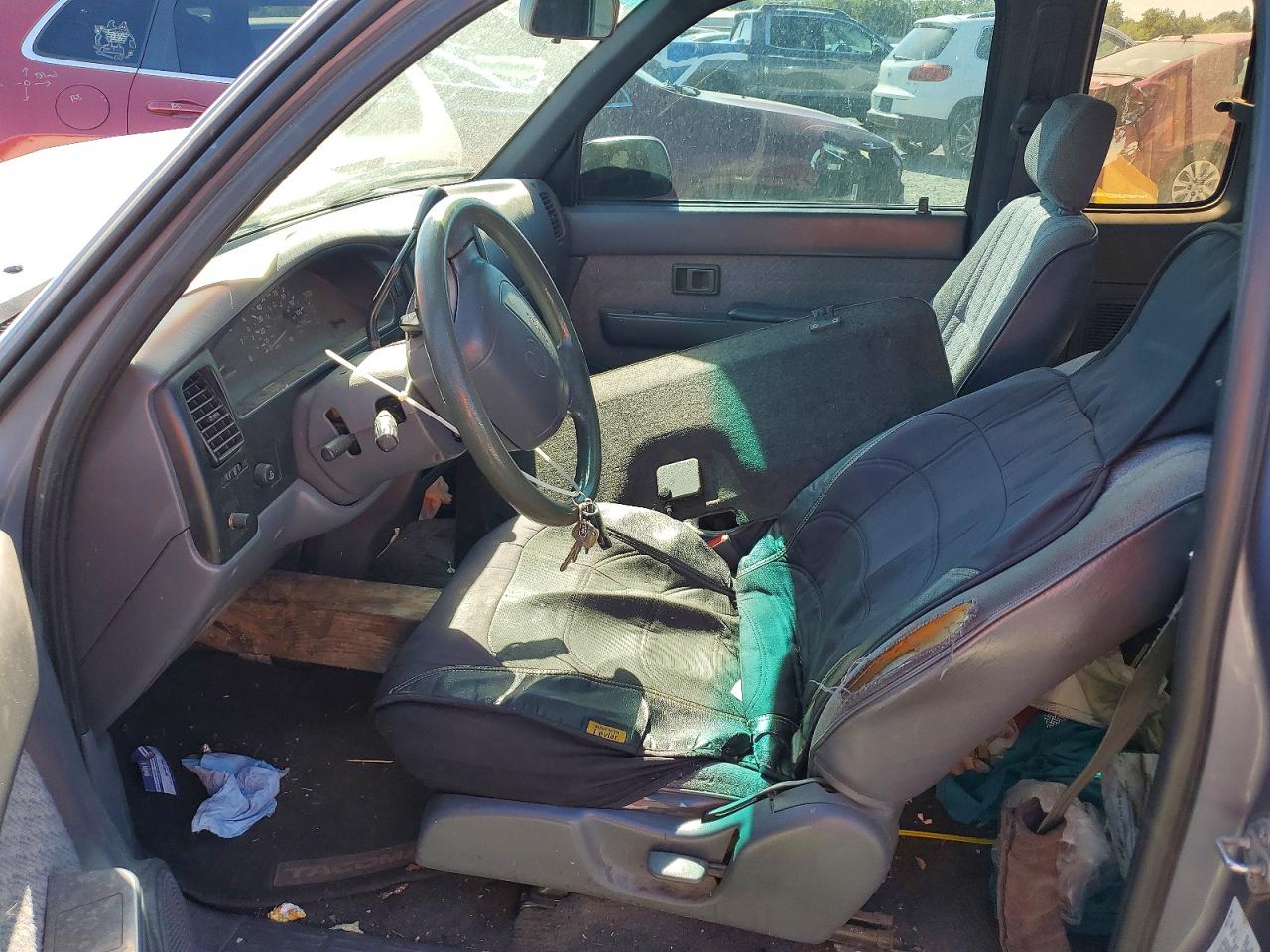 1997 Toyota Tacoma Xtracab Gray vin: 4TAVN52N2VZ241120