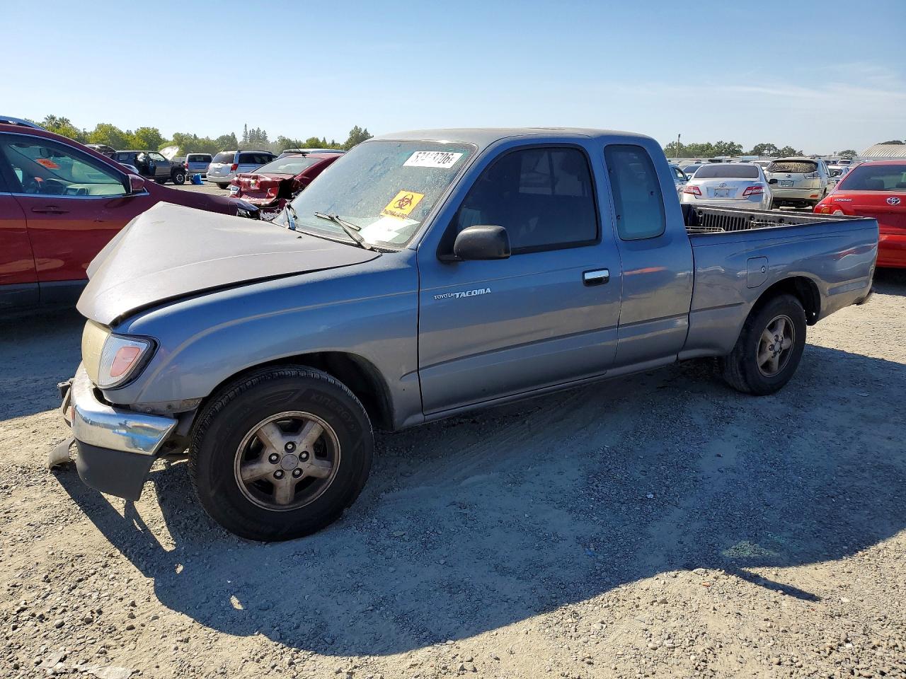1997 Toyota Tacoma Xtracab Gray vin: 4TAVN52N2VZ241120