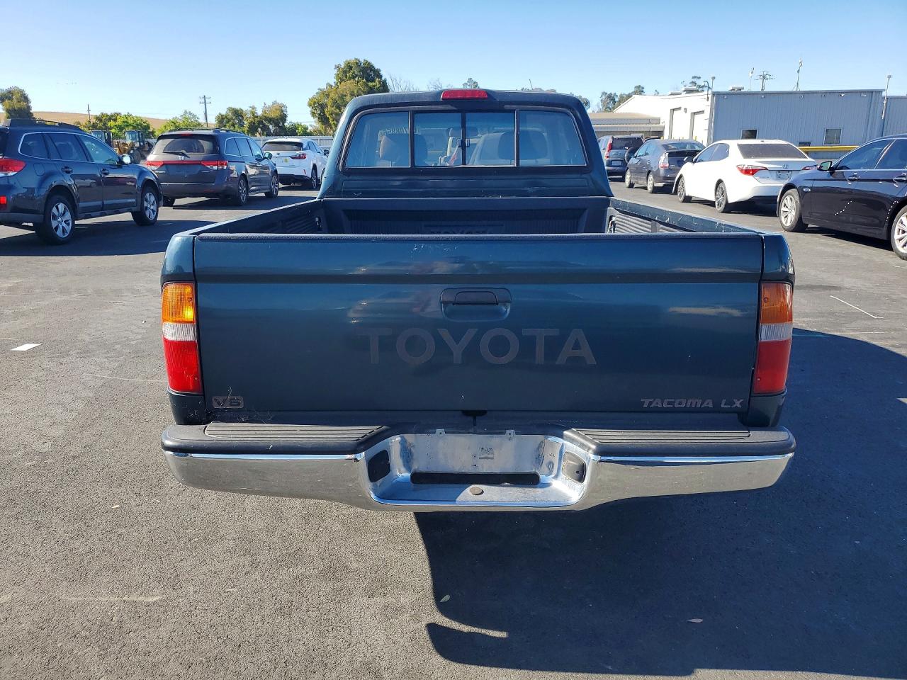 1997 Toyota Tacoma V6 Green vin: 4TAVN52N4VZ300779