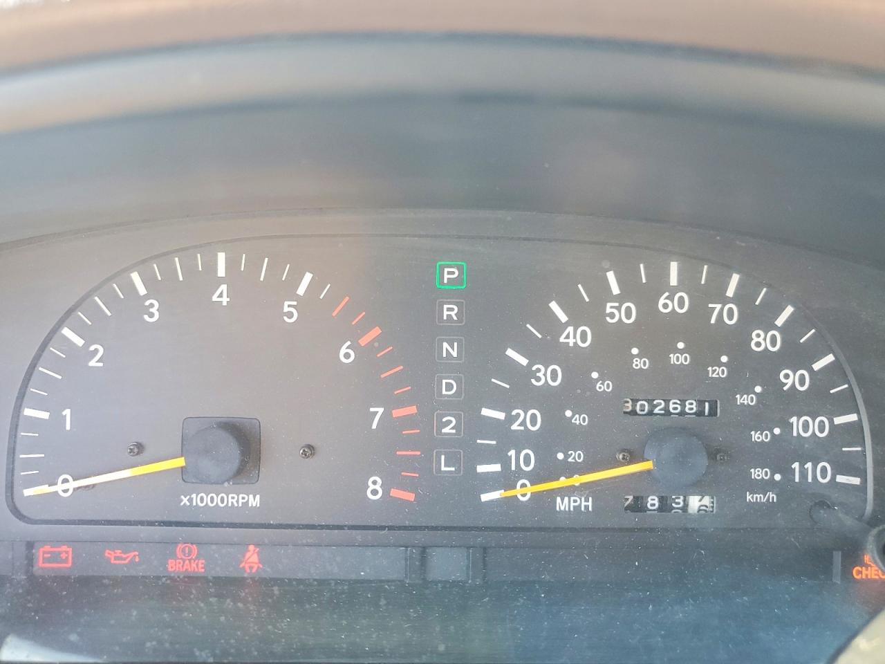 1997 Toyota Tacoma V6 Green vin: 4TAVN52N4VZ300779