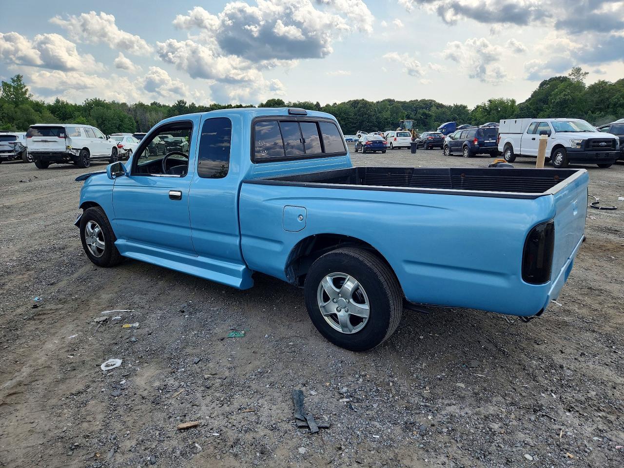 1999 Toyota Tacoma V6 Blue vin: 4TAVN52N6XZ458740