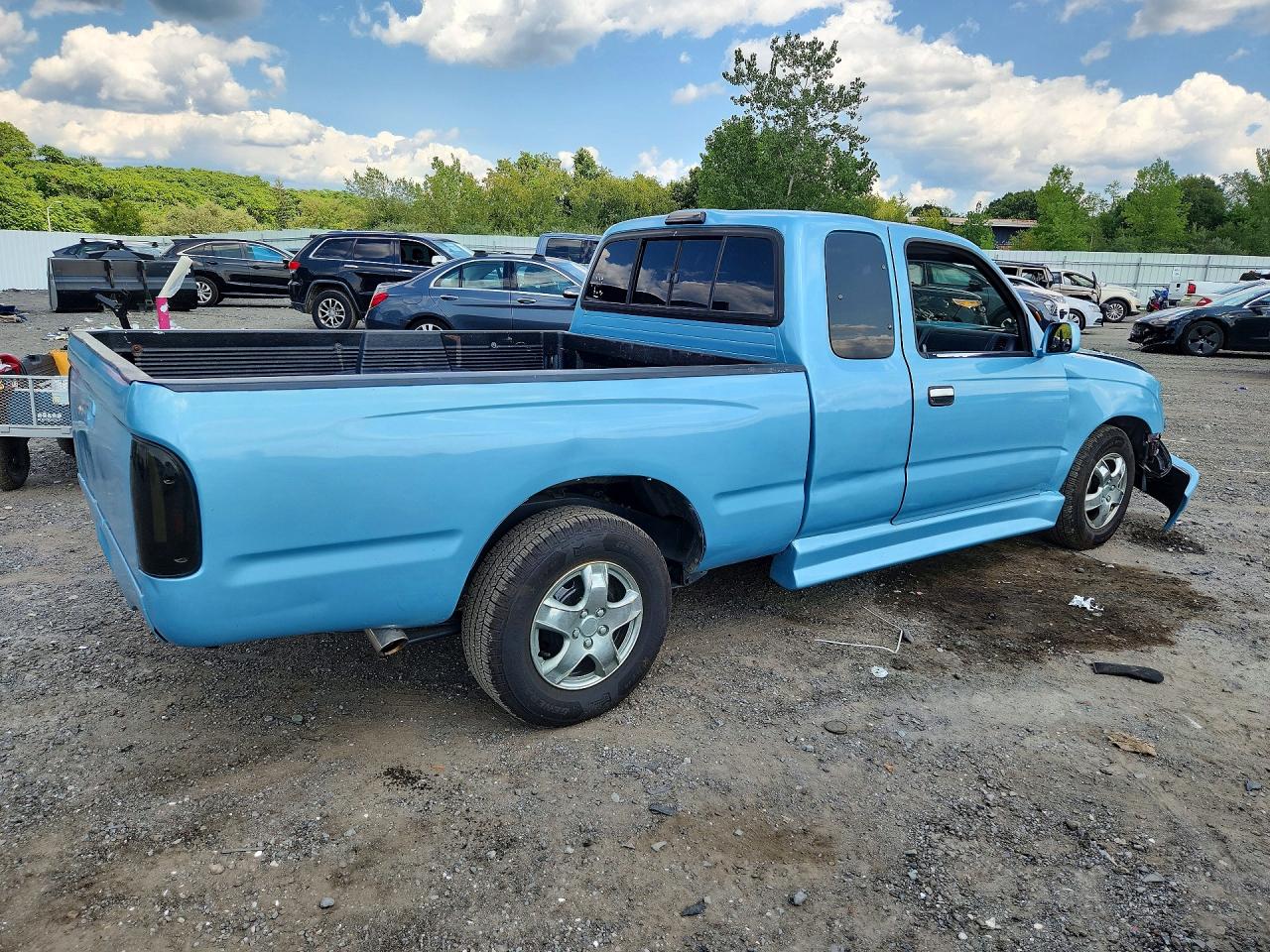 1999 Toyota Tacoma V6 Blue vin: 4TAVN52N6XZ458740