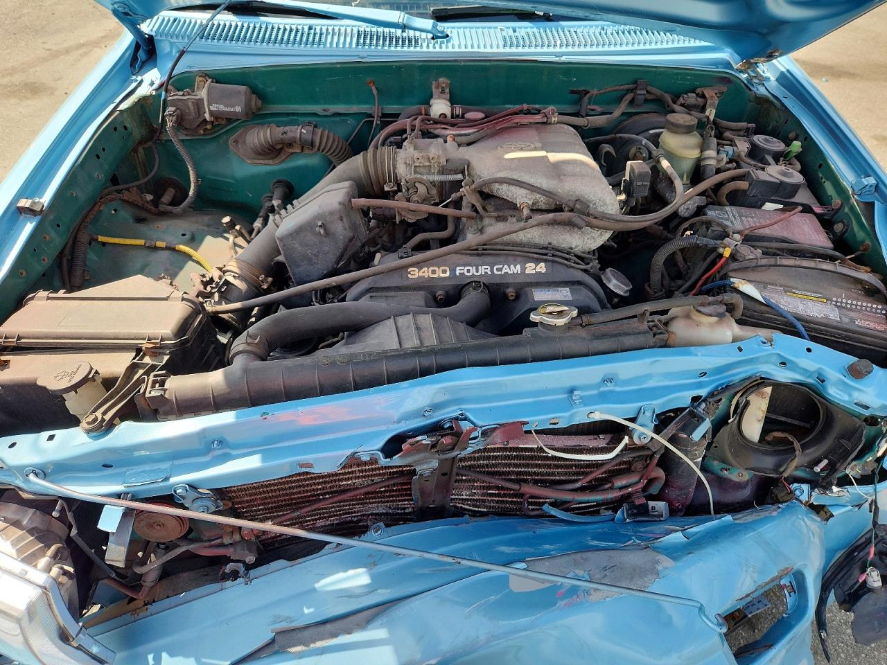 1999 Toyota Tacoma V6 Blue vin: 4TAVN52N6XZ458740