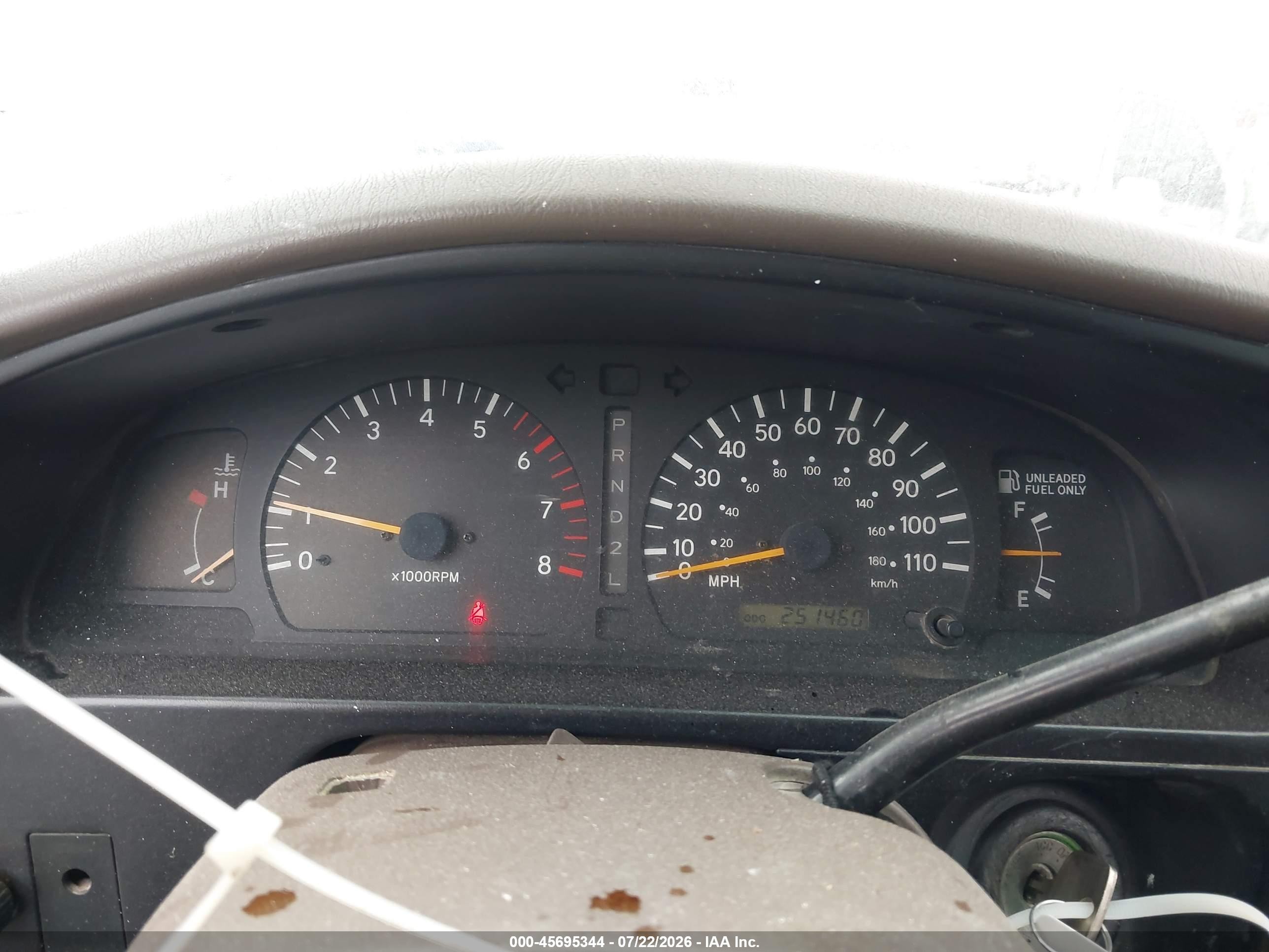 2000 Toyota Tacoma Base V6 Black vin: 4TAVN52N7YZ656423