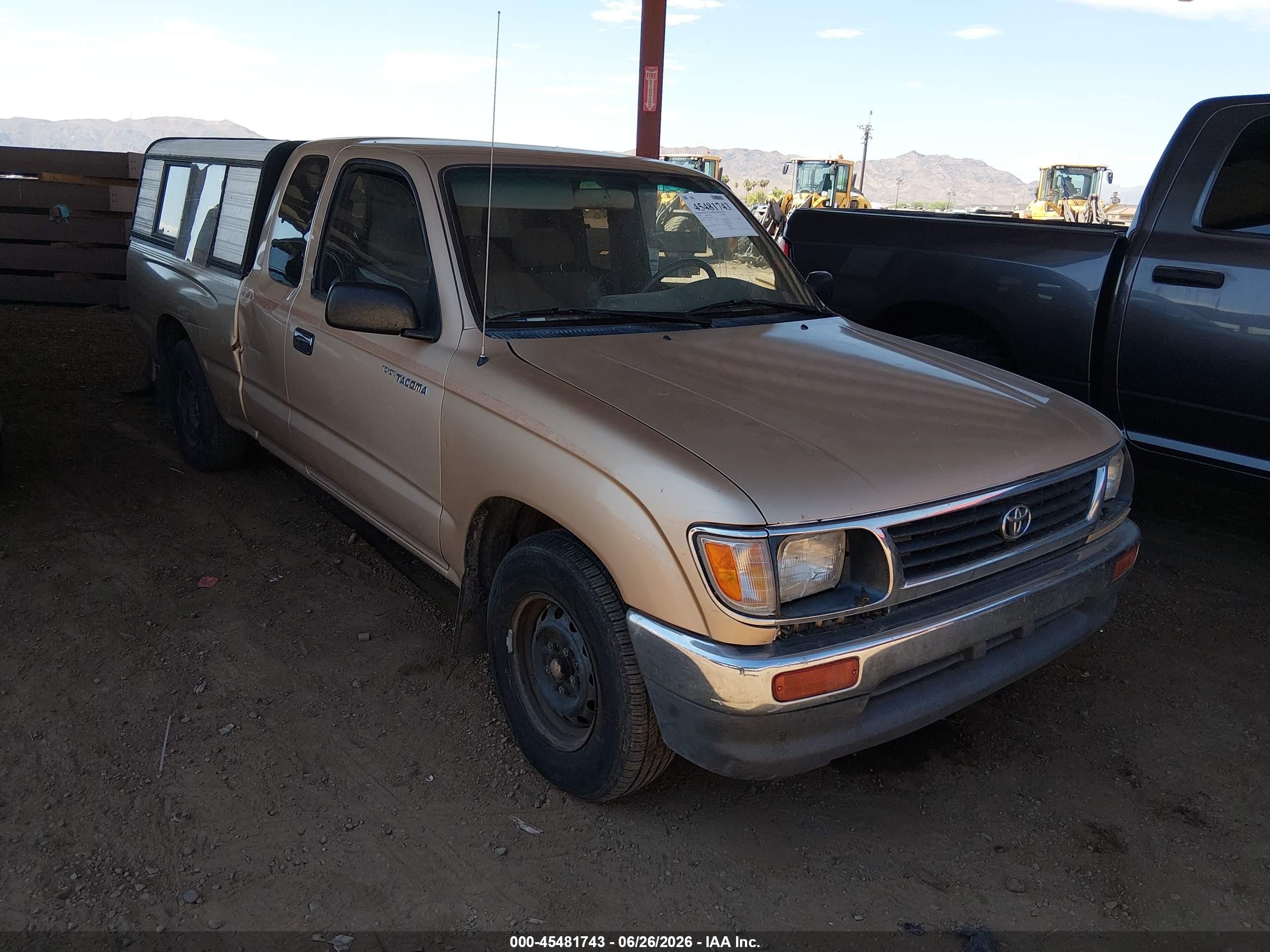 1996 Toyota Tacoma Xtracab Gold vin: 4TAVN52N9TZ220102