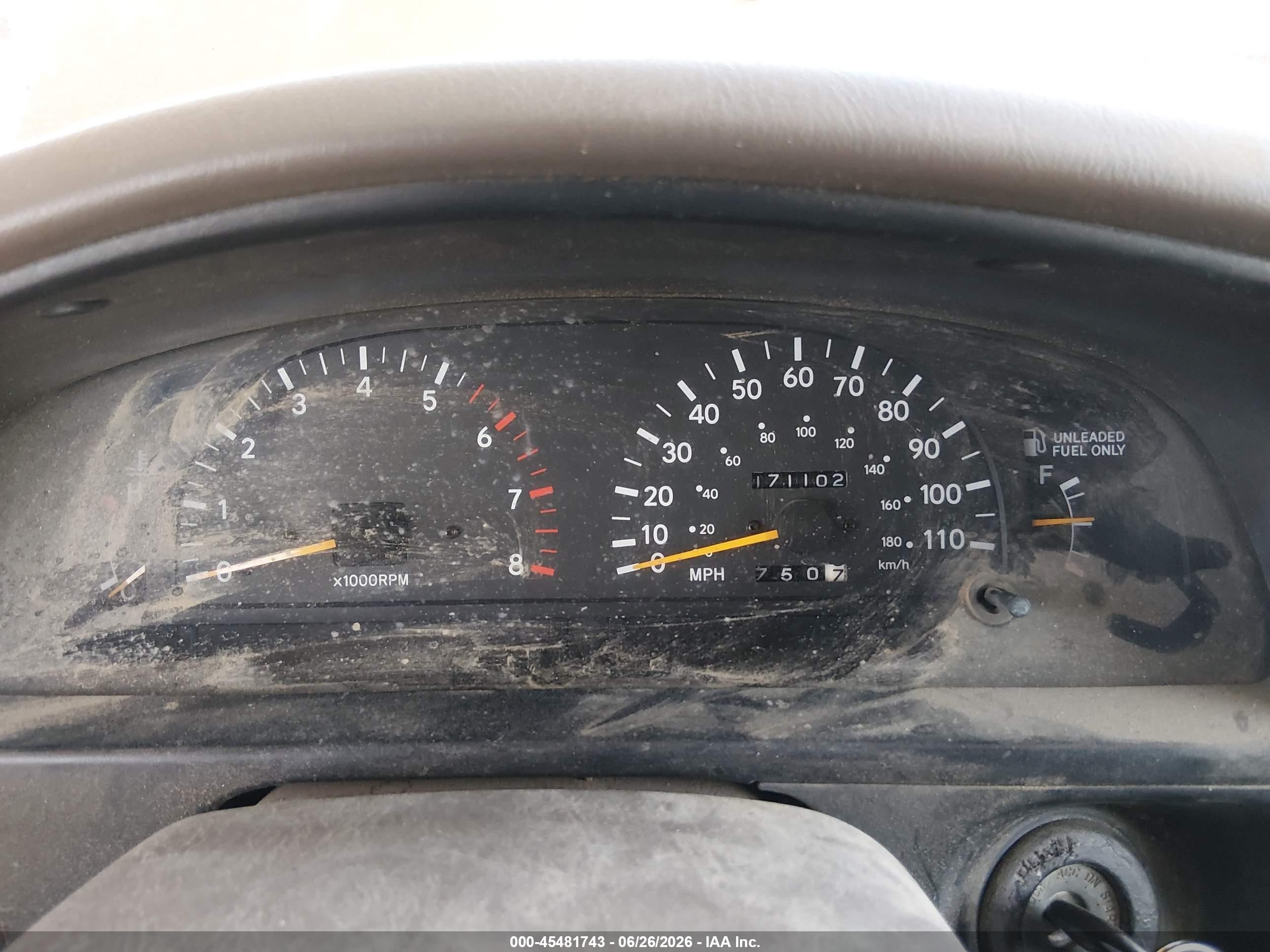 1996 Toyota Tacoma Xtracab Gold vin: 4TAVN52N9TZ220102