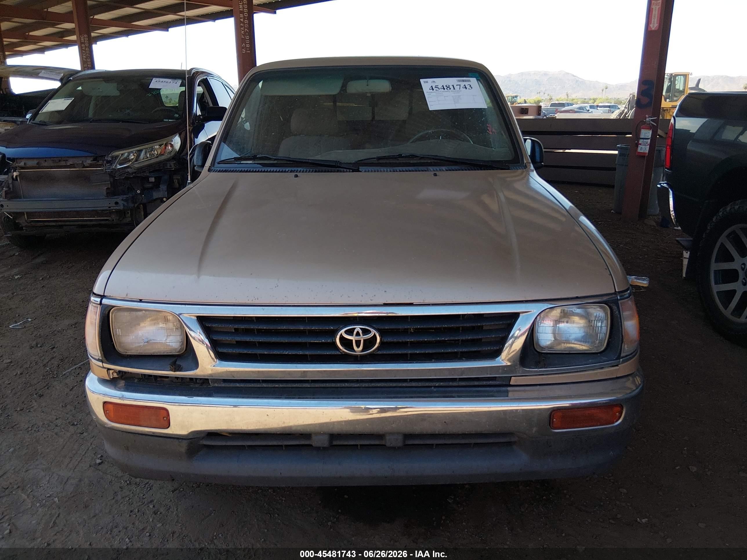 1996 Toyota Tacoma Xtracab Gold vin: 4TAVN52N9TZ220102