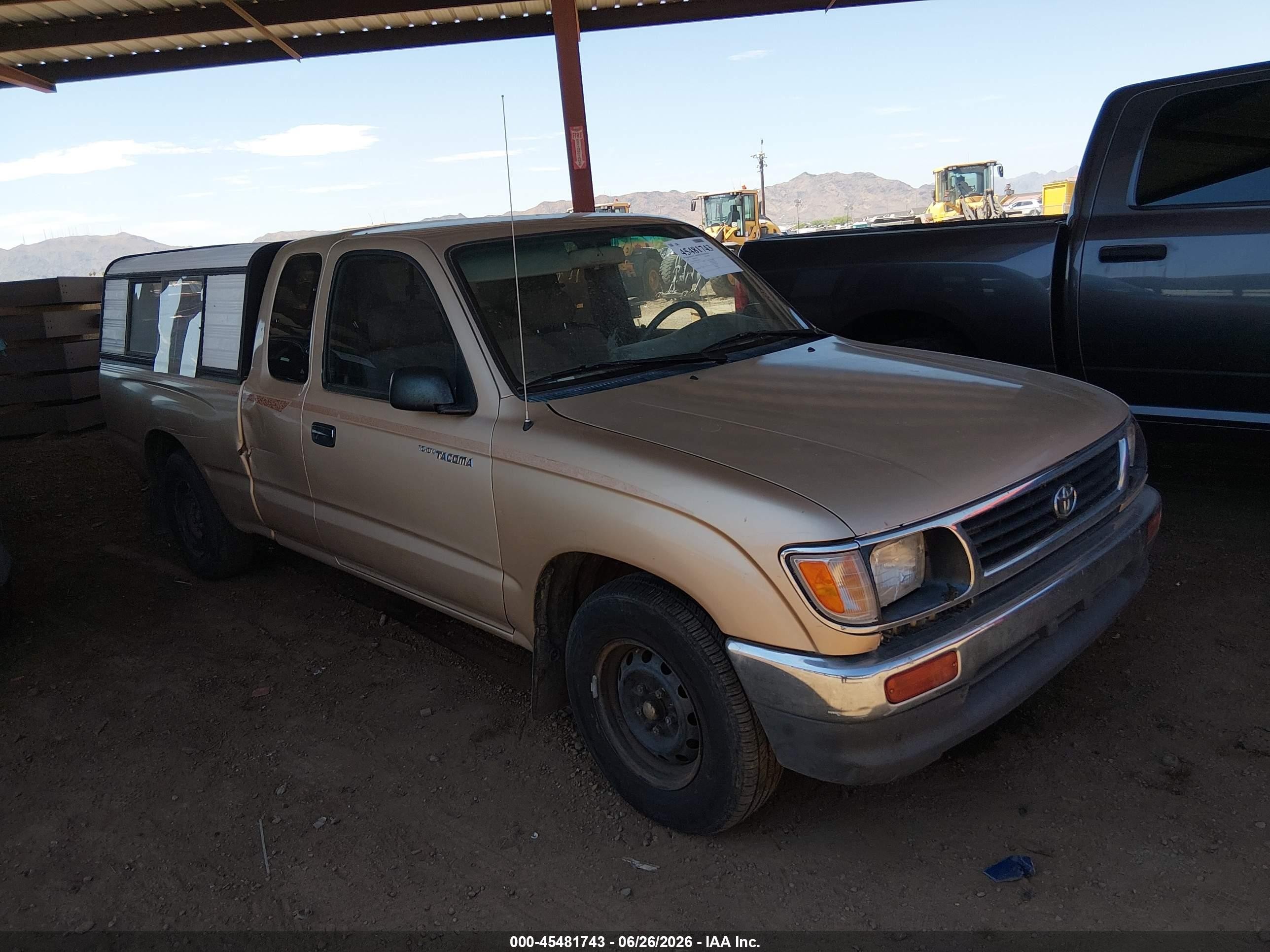 1996 Toyota Tacoma Xtracab Gold vin: 4TAVN52N9TZ220102