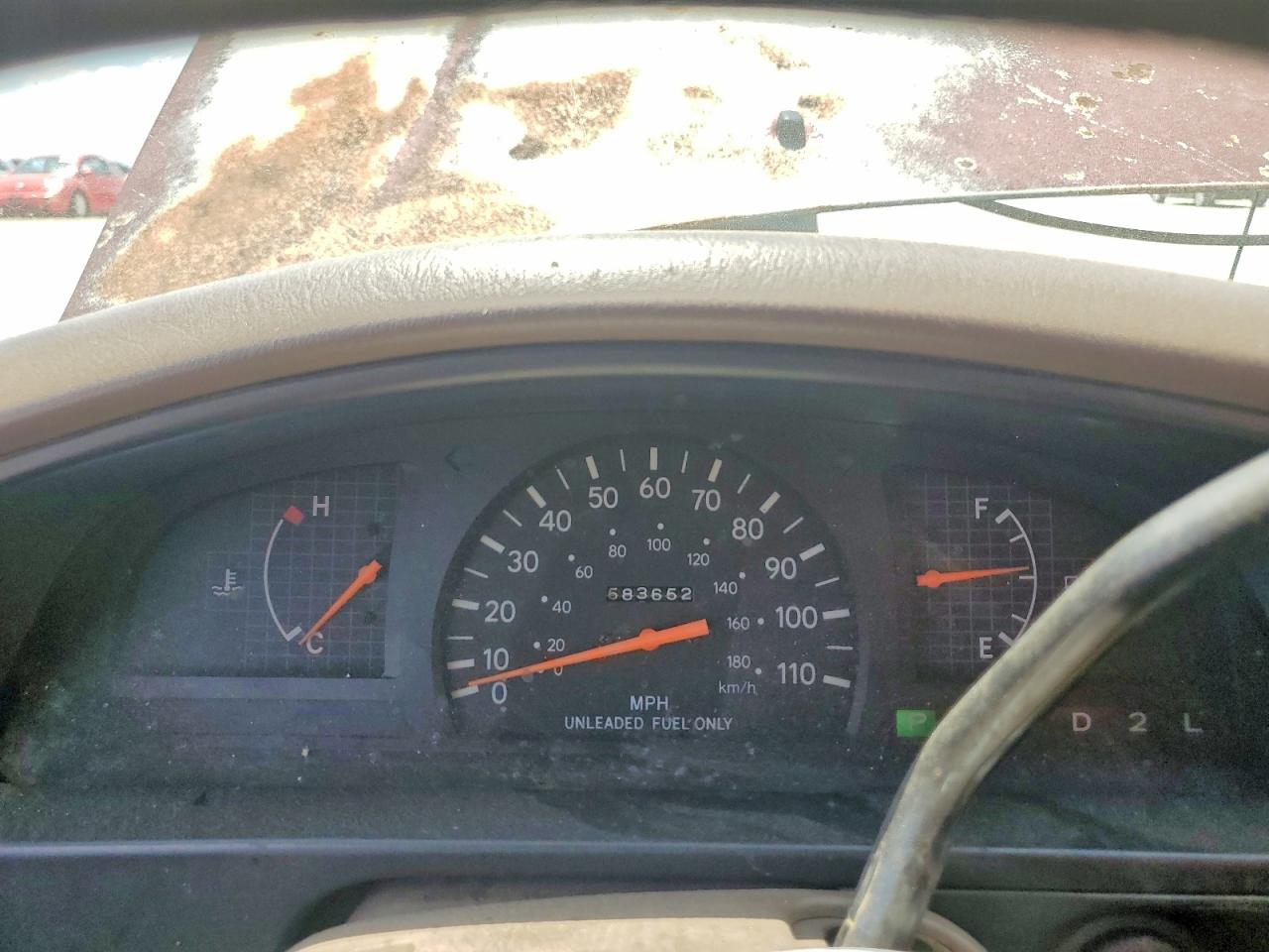 1997 Toyota Tacoma Xtracab Burgundy vin: 4TAVN52N9VZ244614