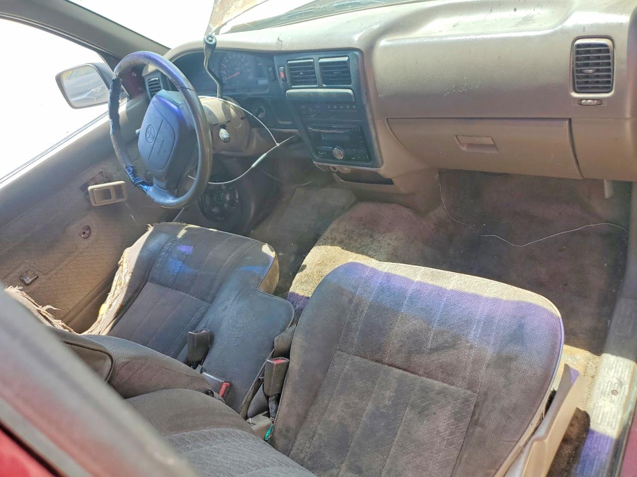 1997 Toyota Tacoma Xtracab Burgundy vin: 4TAVN52N9VZ244614