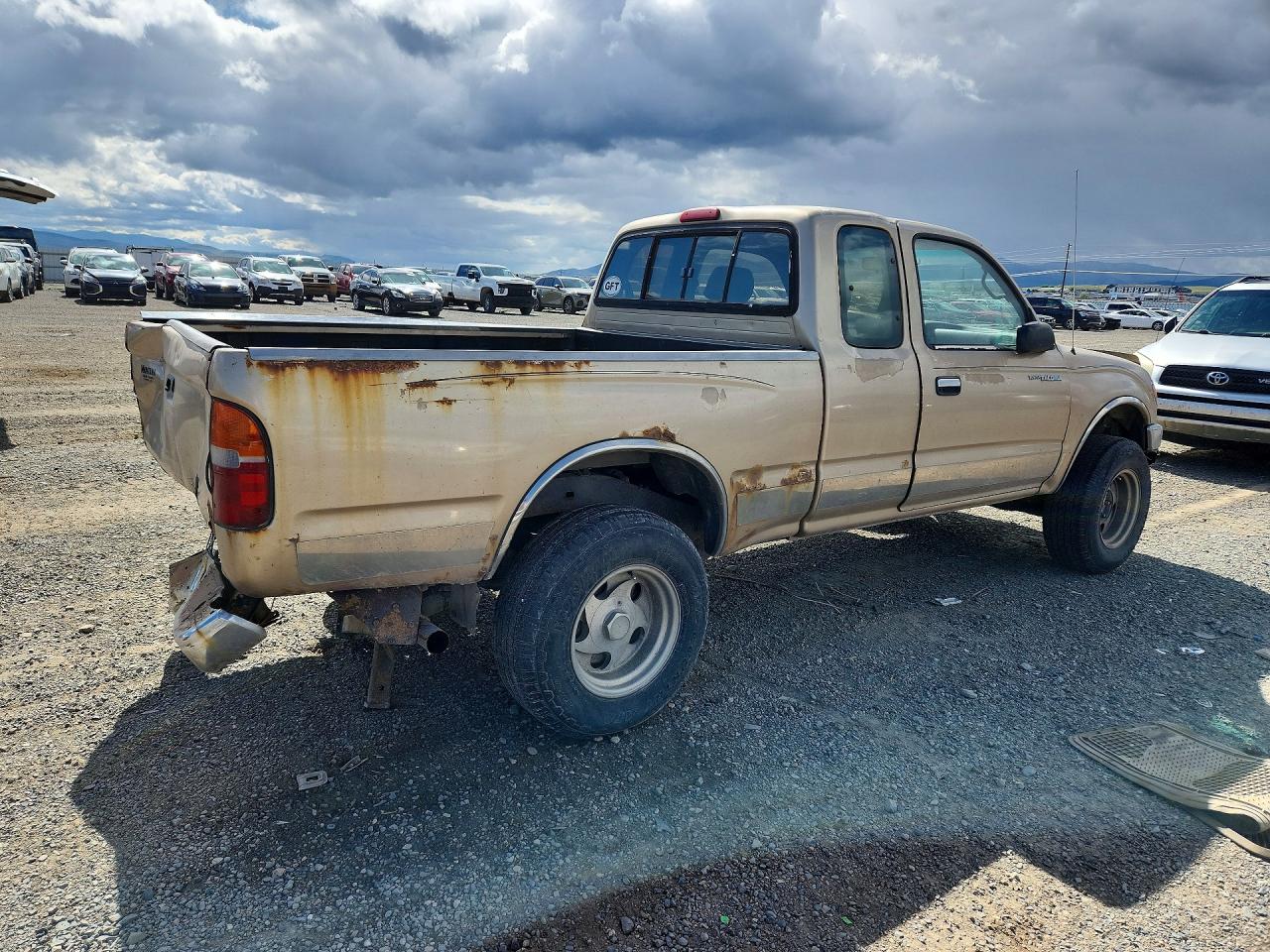 1995 Toyota Tacoma Xtracab Beige vin: 4TAVN73F3SZ080808