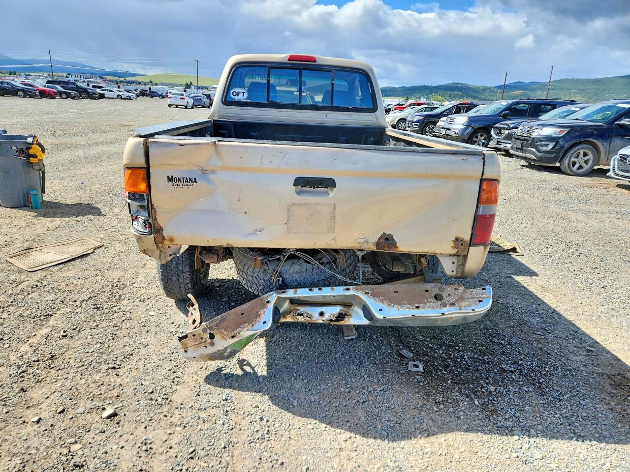 1995 Toyota Tacoma Xtracab Beige vin: 4TAVN73F3SZ080808