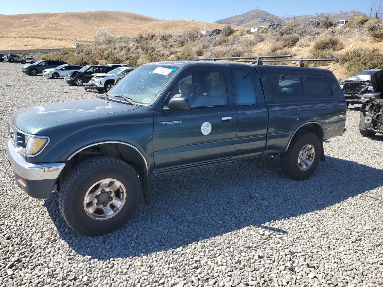 1995 Toyota Tacoma V6 Green vin: 4TAVN73F3SZ084485