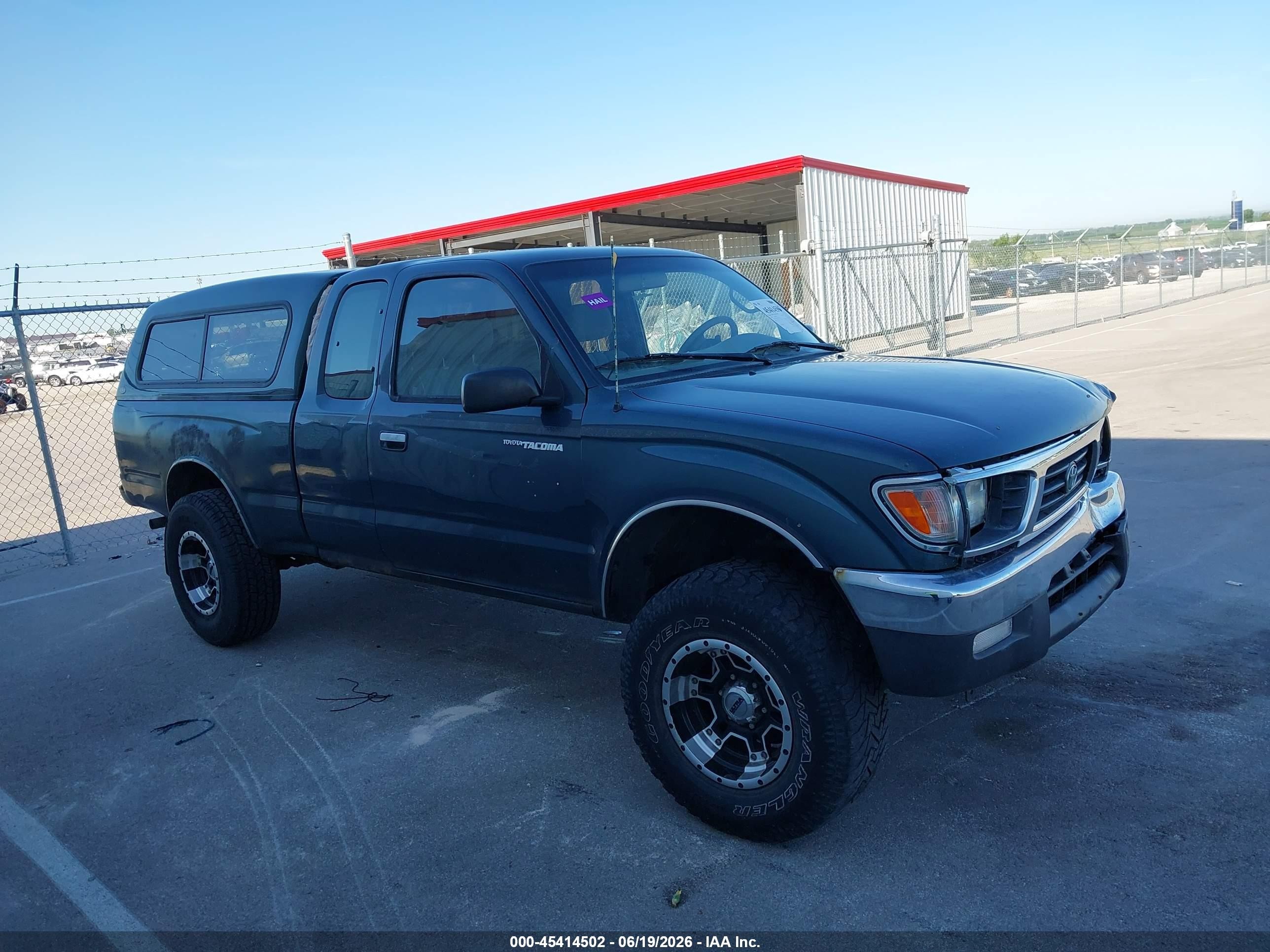 1995 Toyota Tacoma Xtracab Green vin: 4TAVN73F6SZ067499