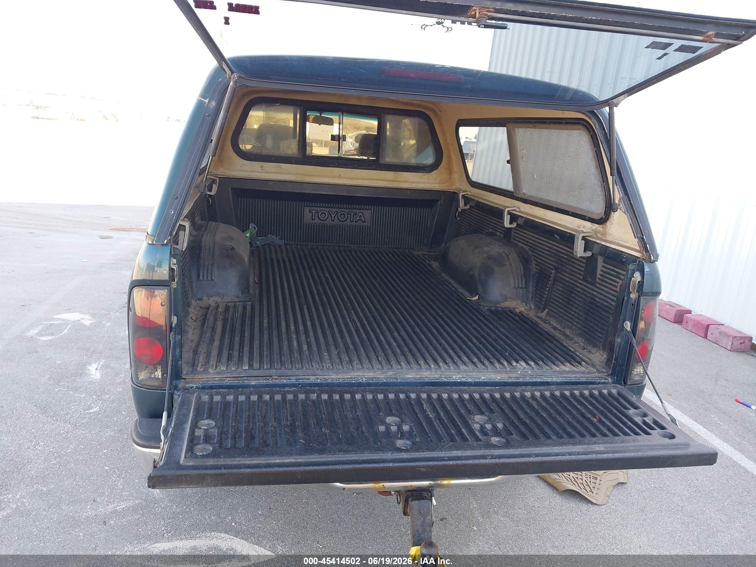 1995 Toyota Tacoma Xtracab Green vin: 4TAVN73F6SZ067499