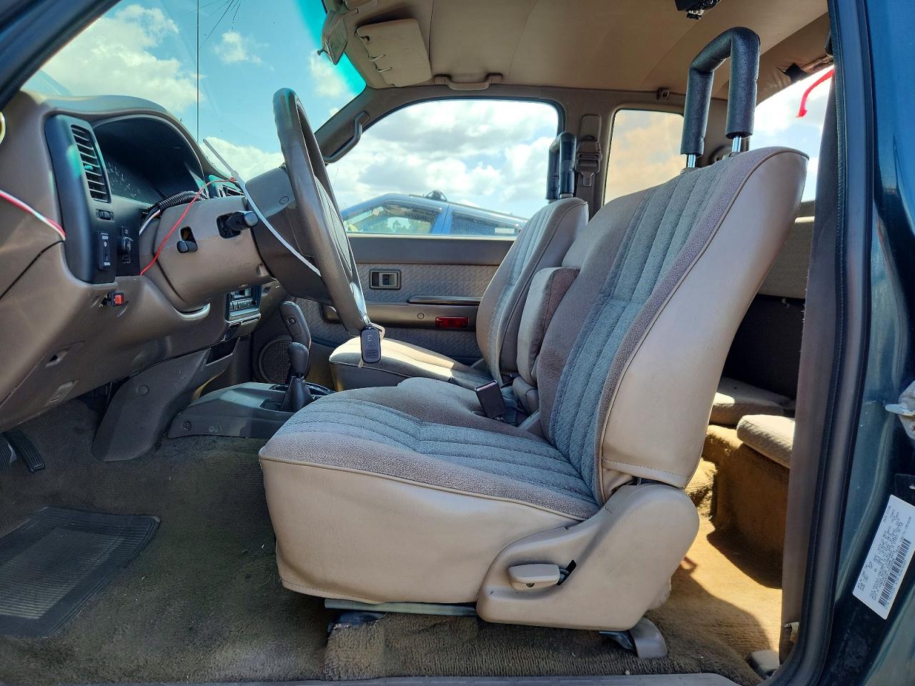 1995 Toyota Tacoma Xtracab Teal vin: 4TAVN73F7SZ058598