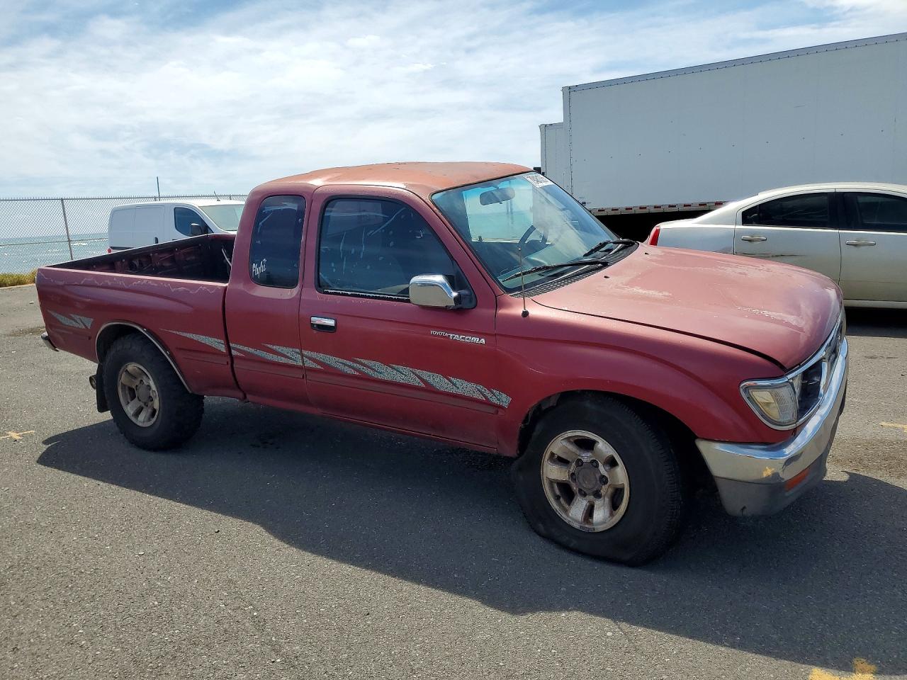 1995 Toyota Tacoma Sr5 Red vin: 4TAVN73K2SZ002467