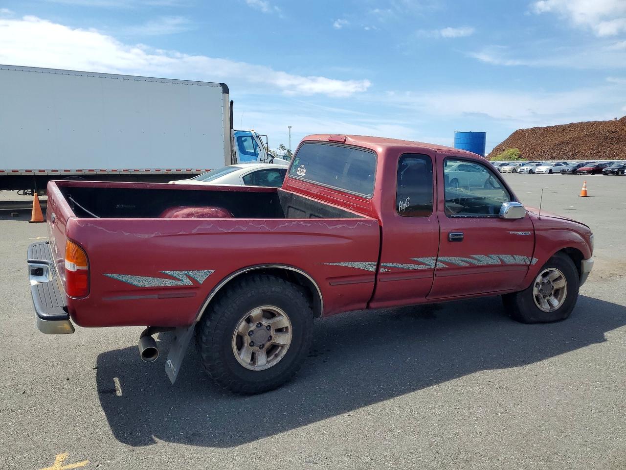 1995 Toyota Tacoma Sr5 Red vin: 4TAVN73K2SZ002467