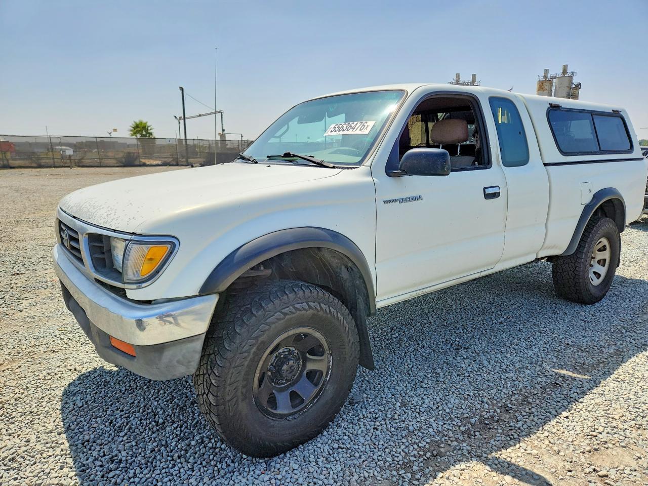 1996 Toyota Tacoma Xtracab White vin: 4TAWM72N0TZ100465