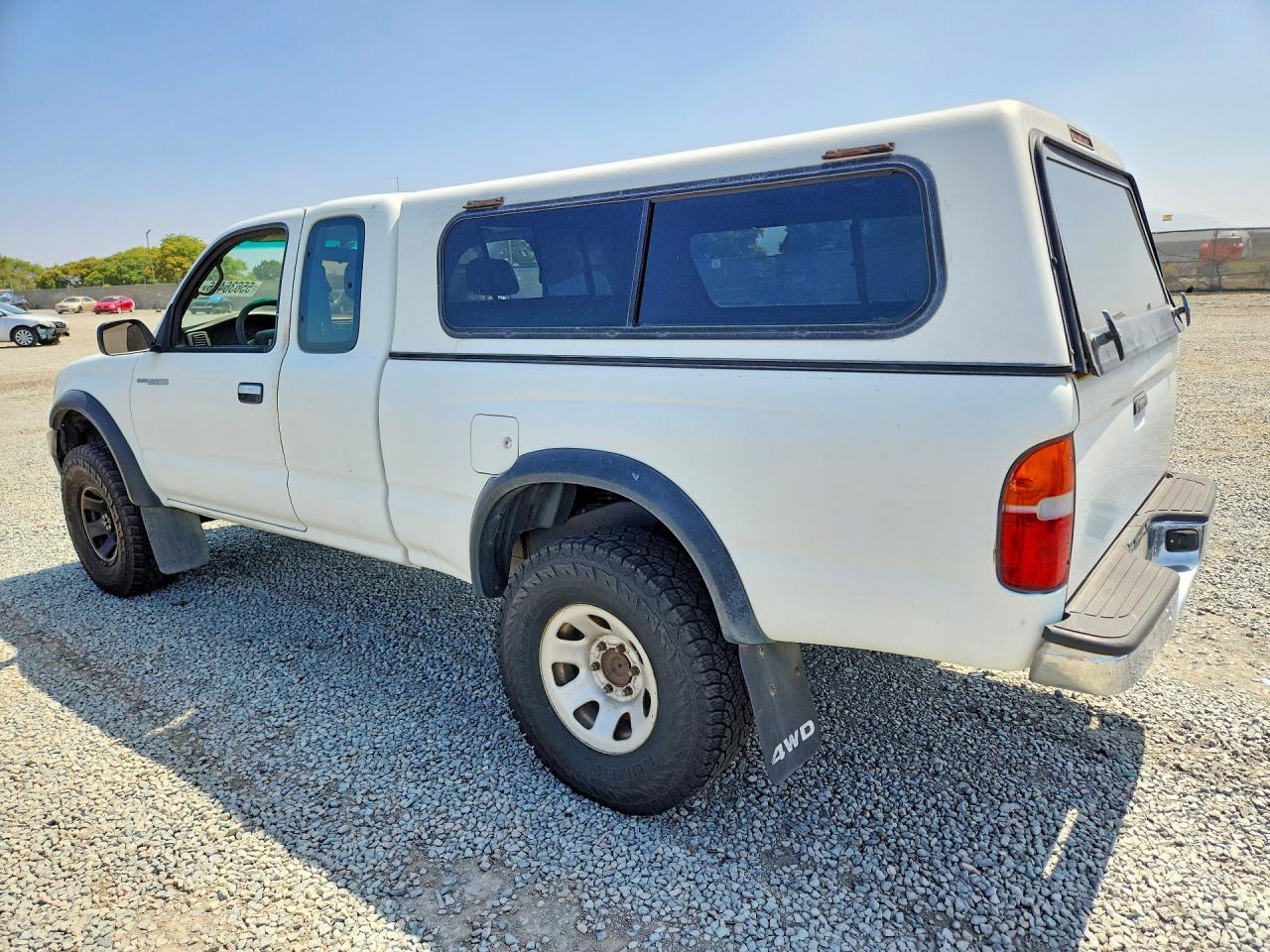 1996 Toyota Tacoma Xtracab White vin: 4TAWM72N0TZ100465