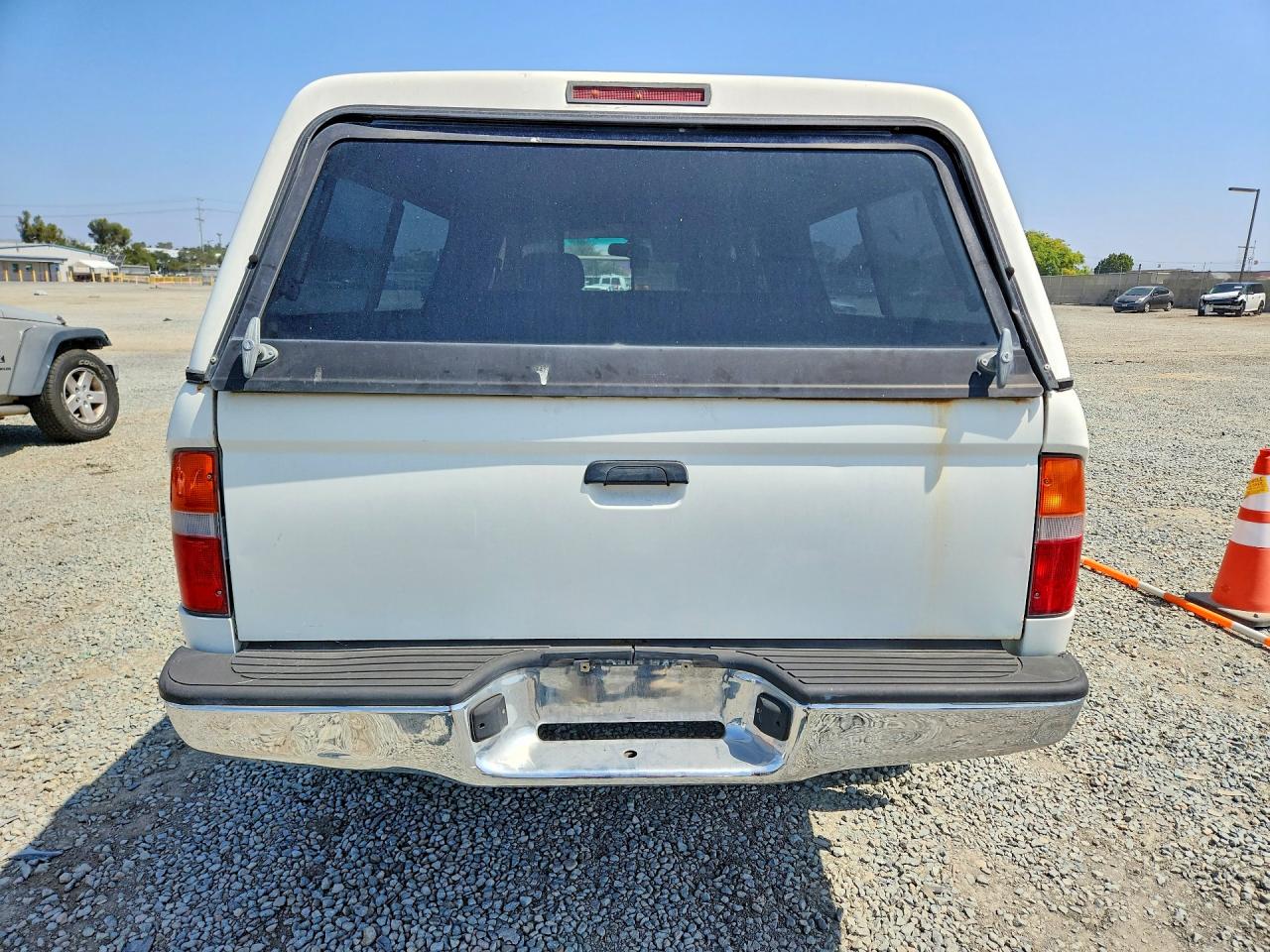 1996 Toyota Tacoma Xtracab White vin: 4TAWM72N0TZ100465
