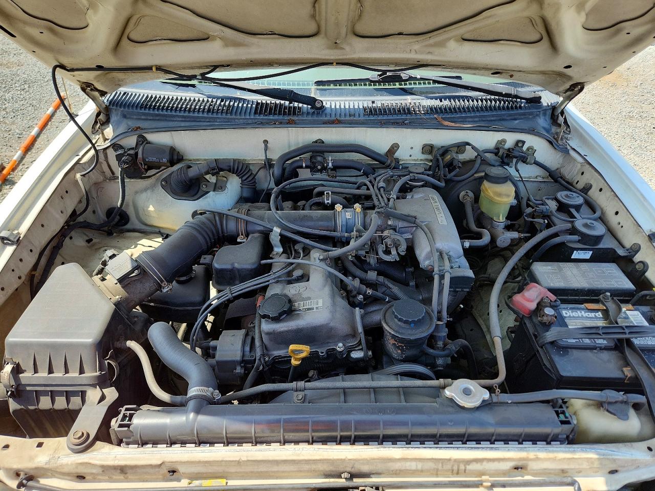 1996 Toyota Tacoma Xtracab White vin: 4TAWM72N0TZ100465